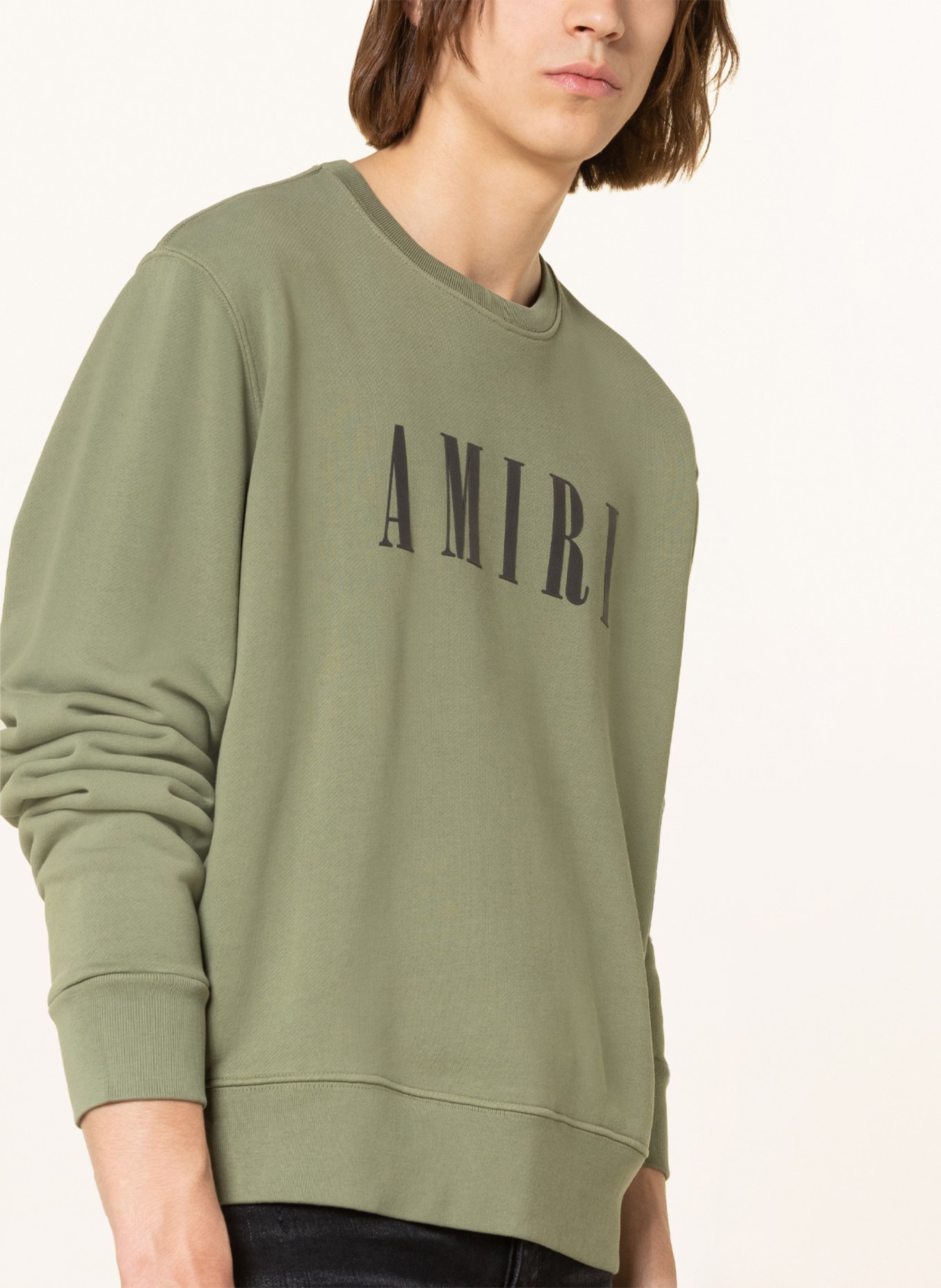 AMIRI Sweatshirt, Farbe: OLIV (Bild 4)