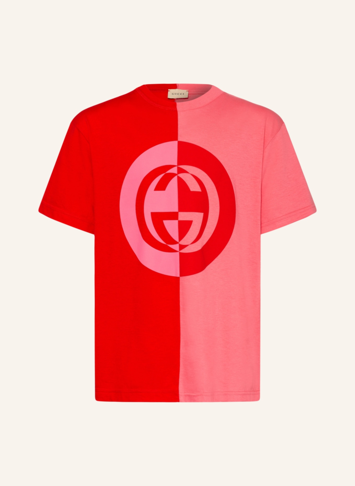 GUCCI T-Shirt, Farbe: HELLROT/ ROT (Bild 1)