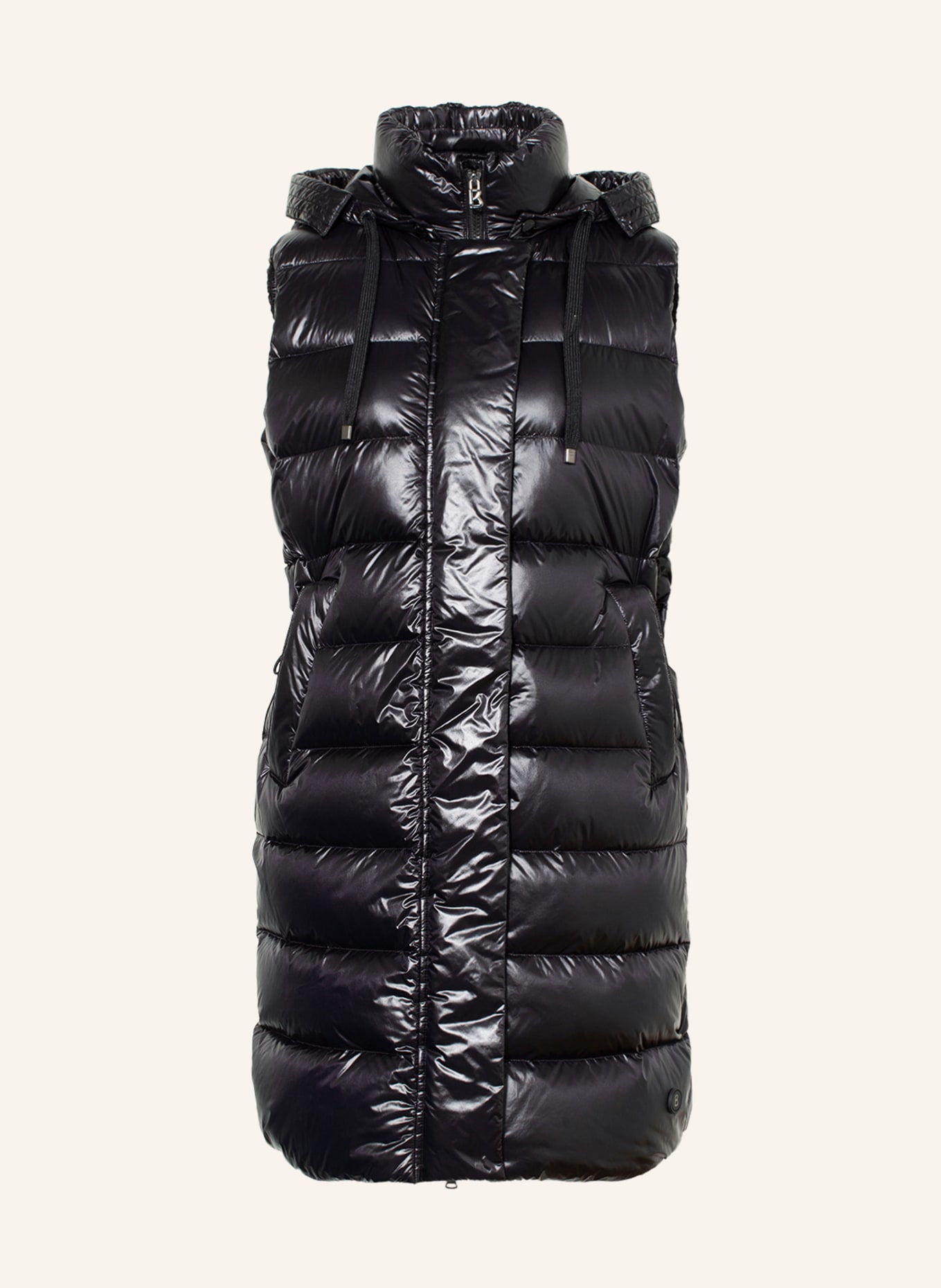 BOGNER Down vest JELLA with removable hood, Color: BLACK (Image 1)