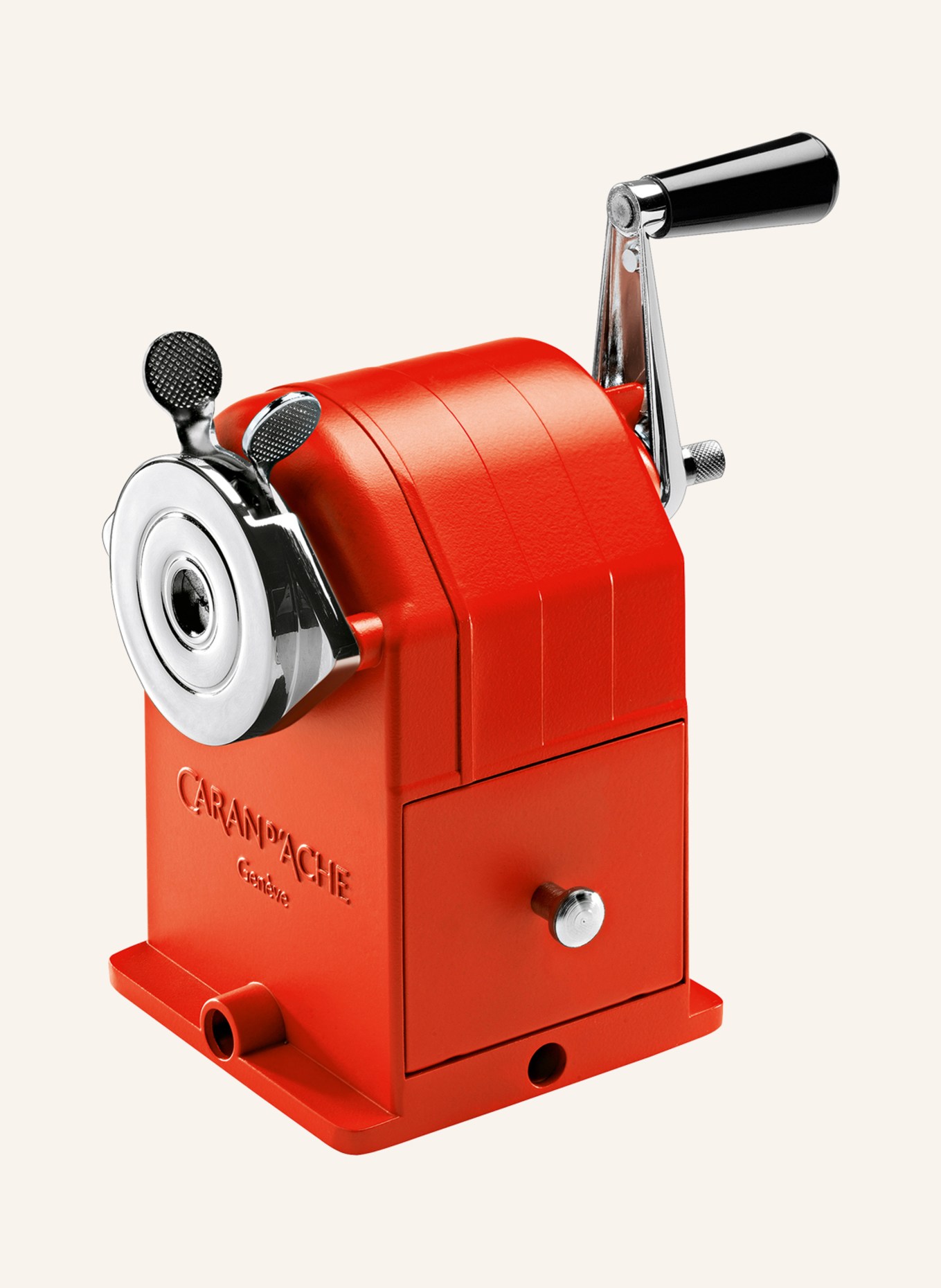 CARAN d'ACHE Electrical sharpener, Color: RED (Image 1)