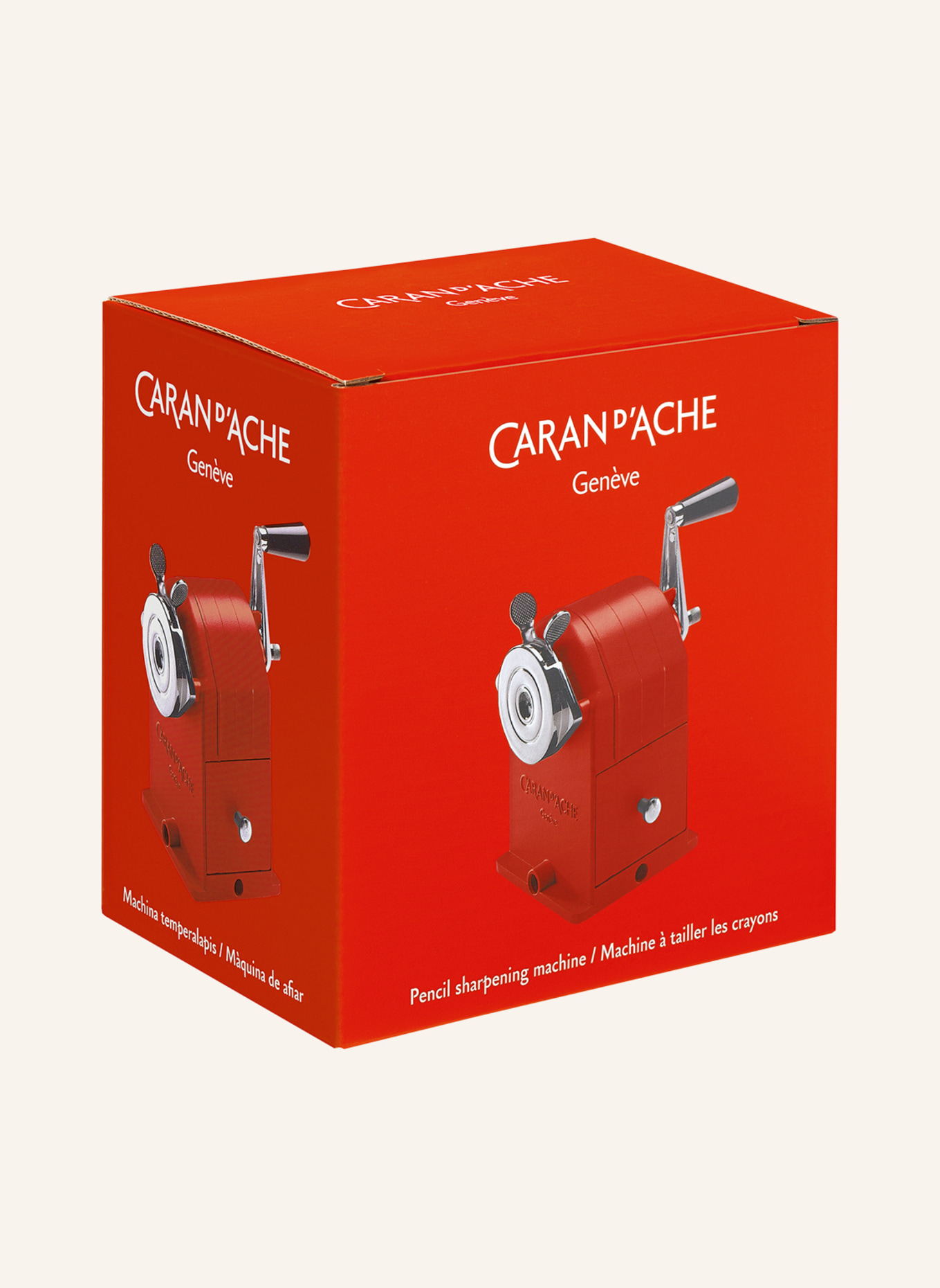 CARAN d'ACHE Electrical sharpener, Color: RED (Image 2)