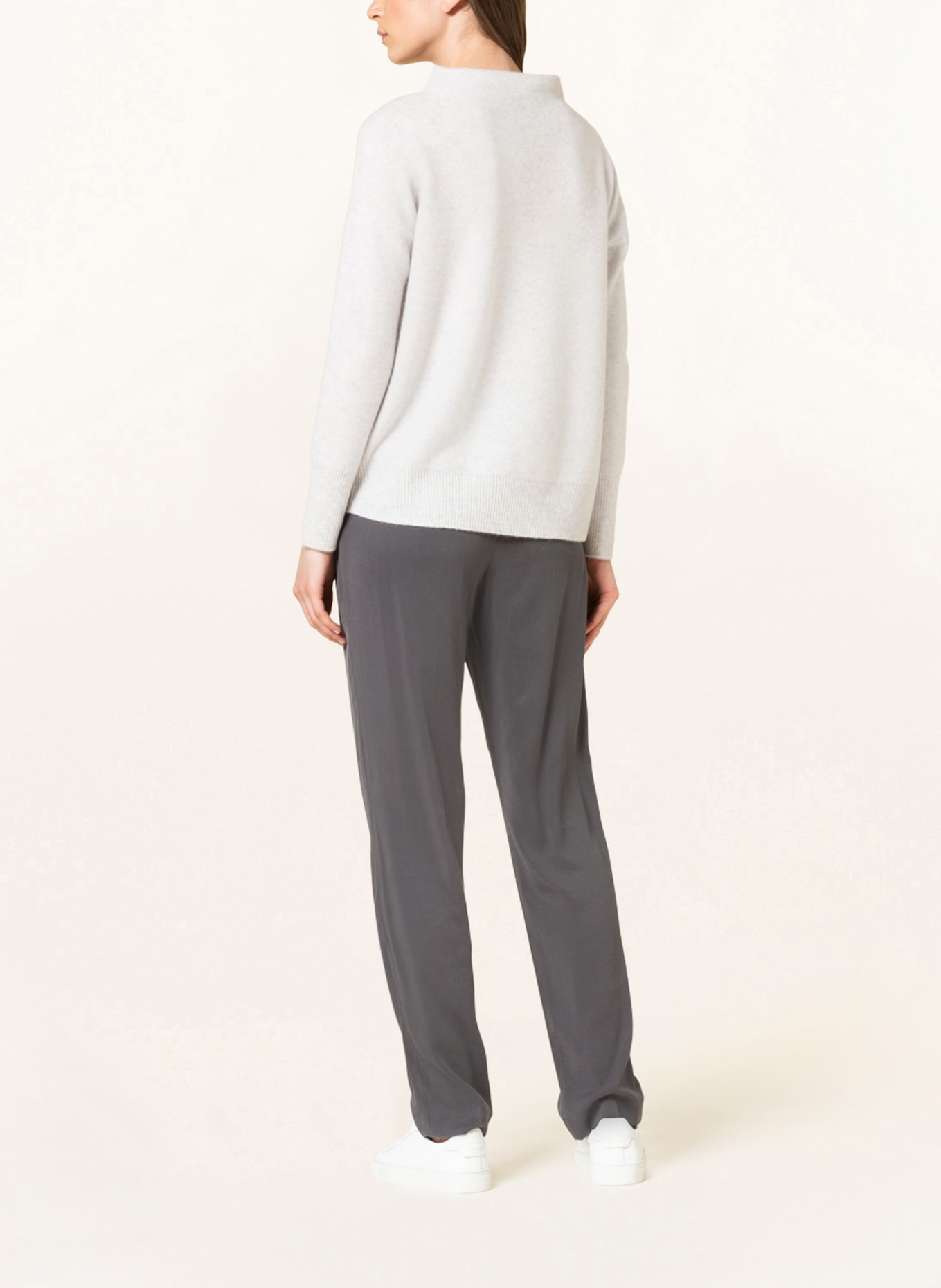 VINCE Cashmere-Pullover , Farbe: HELLGRAU (Bild 3)