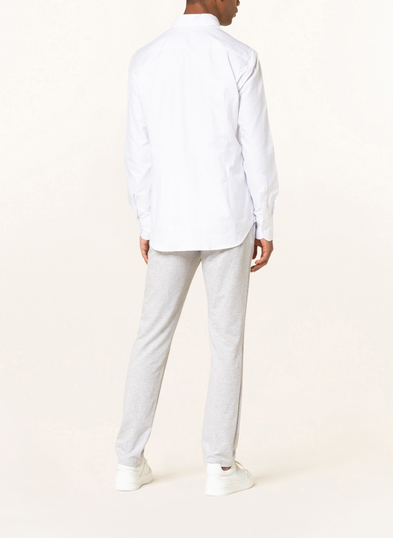 ARTIGIANO Piqué shirt classic fit , Color: WHITE (Image 3)