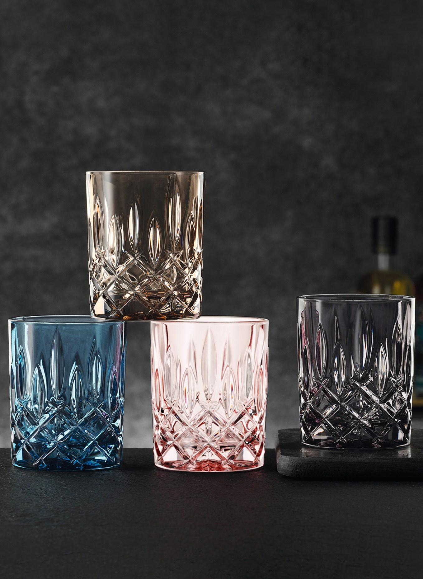 Nachtmann 2er-Set Whiskygläser NOBLESSE: ROSÉ