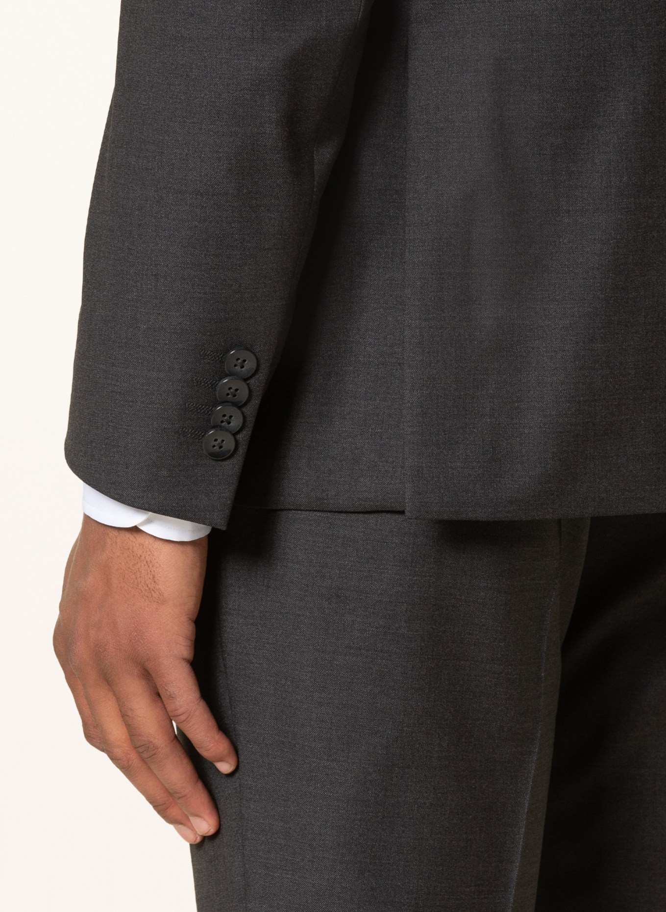 Roy Robson Suit jacket regular fit , Color: A009 DARK GREY (Image 5)