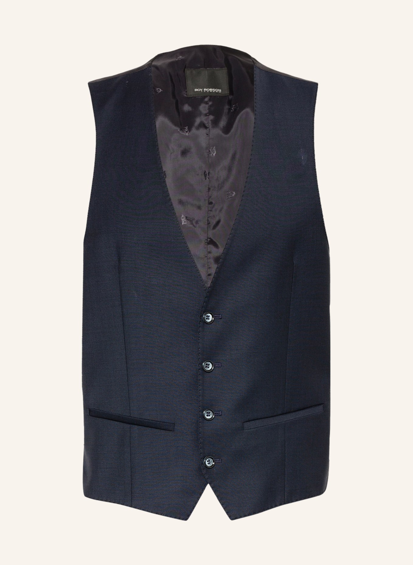Roy Robson Suit vest slim fit, Color: A401 DARK BLUE (Image 1)