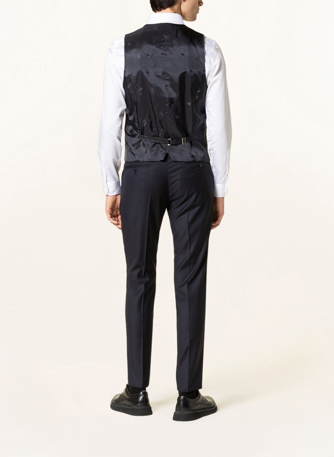 Roy Robson Suit vest slim fit, Color: A401 DARK BLUE (Image 3)