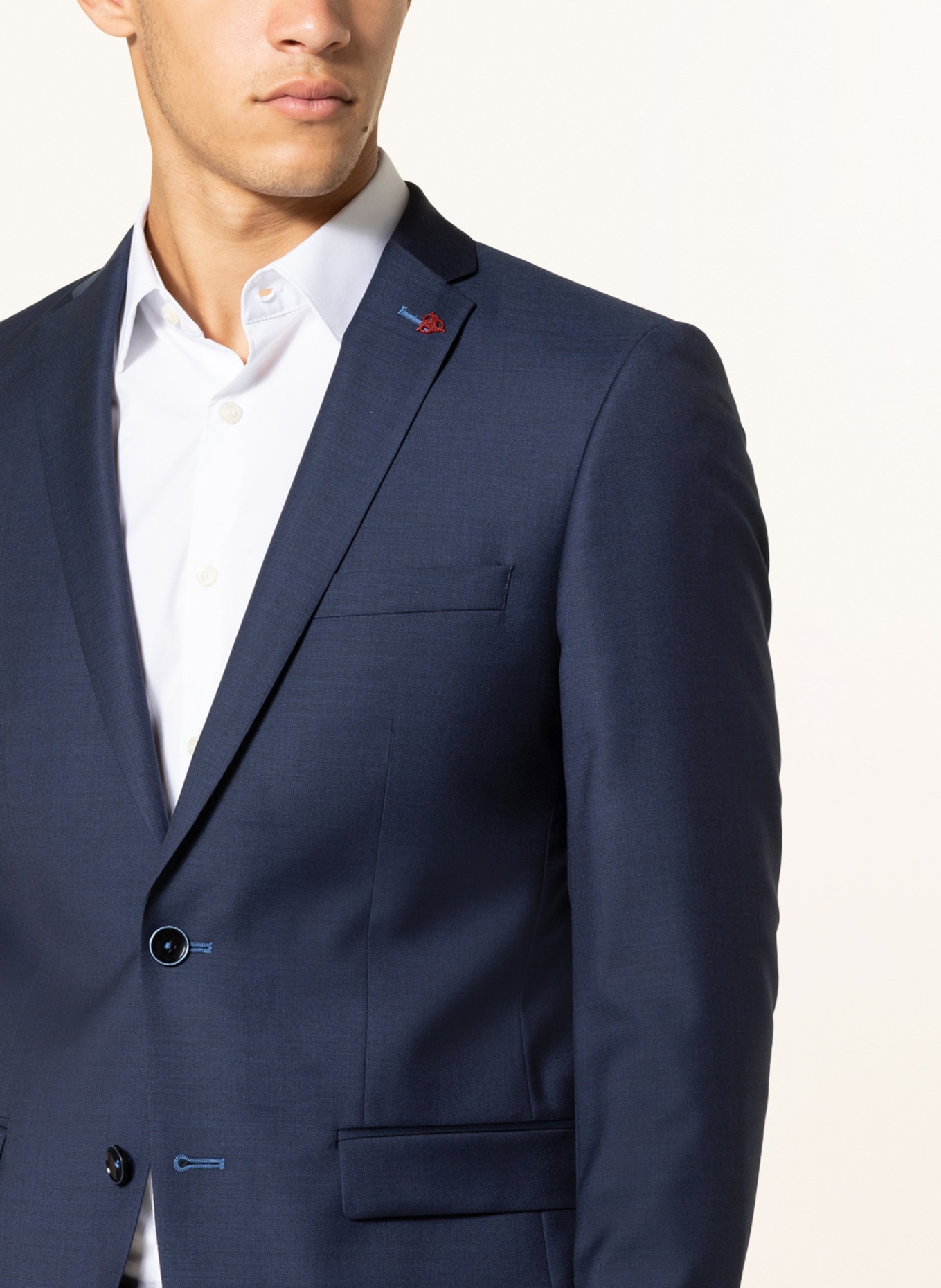 Roy Robson Suit jacket Slim Fit, Color: A410 NAVY (Image 5)