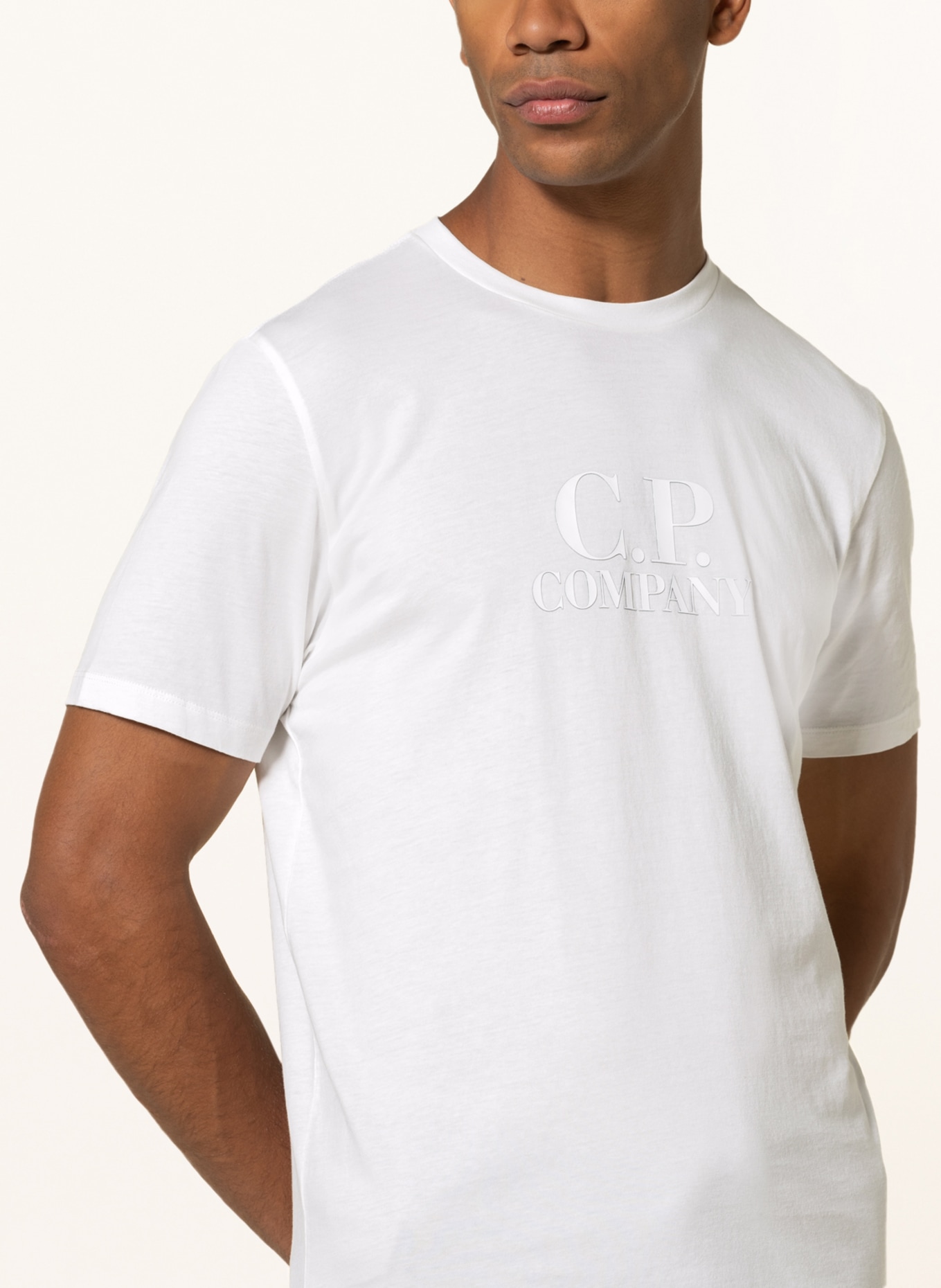 C.P. COMPANY T-shirt, Color: WHITE (Image 4)