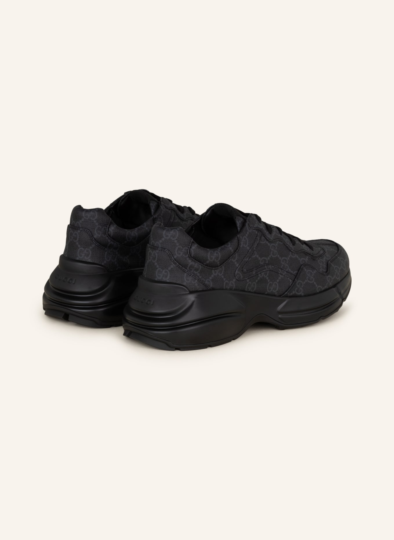 GUCCI Sneakers RHYTON GG SUPREME, Color: BLACK (Image 2)