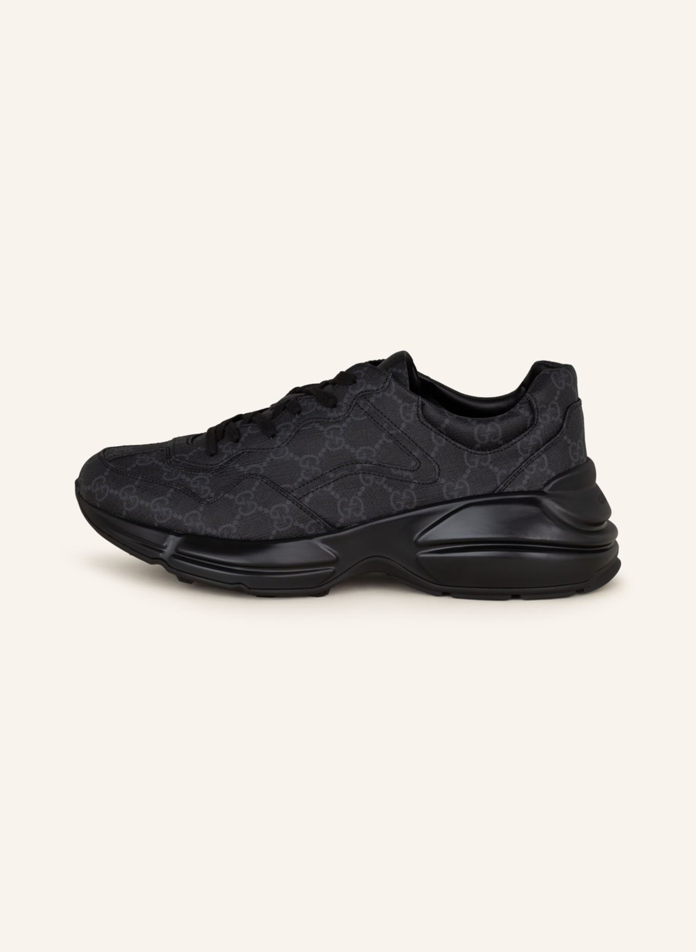 GUCCI Sneakers RHYTON GG SUPREME, Color: BLACK (Image 4)