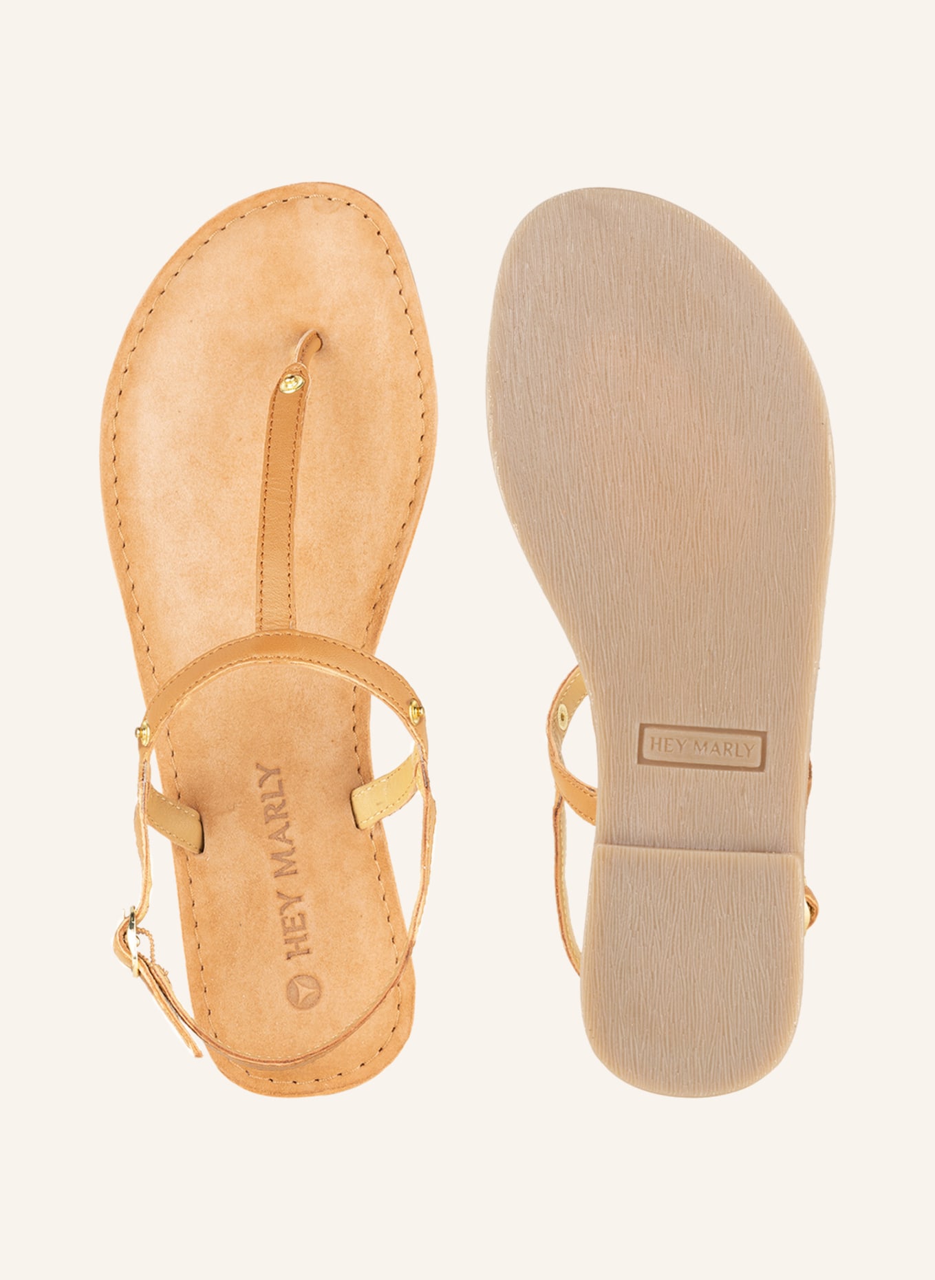 HEY MARLY Sandal base COMFORT, Color: COGNAC (Image 5)