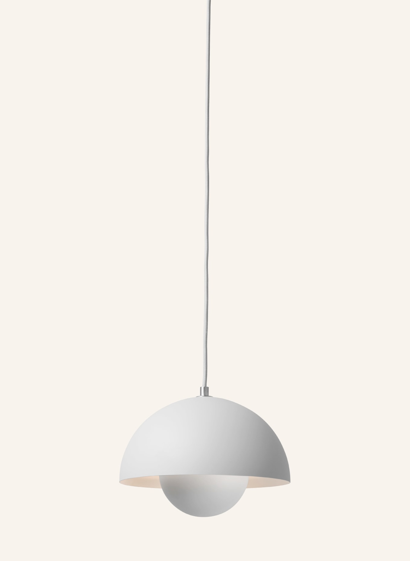 &Tradition Pendelleuchte FLOWERPOT VP1: HELLGRAU