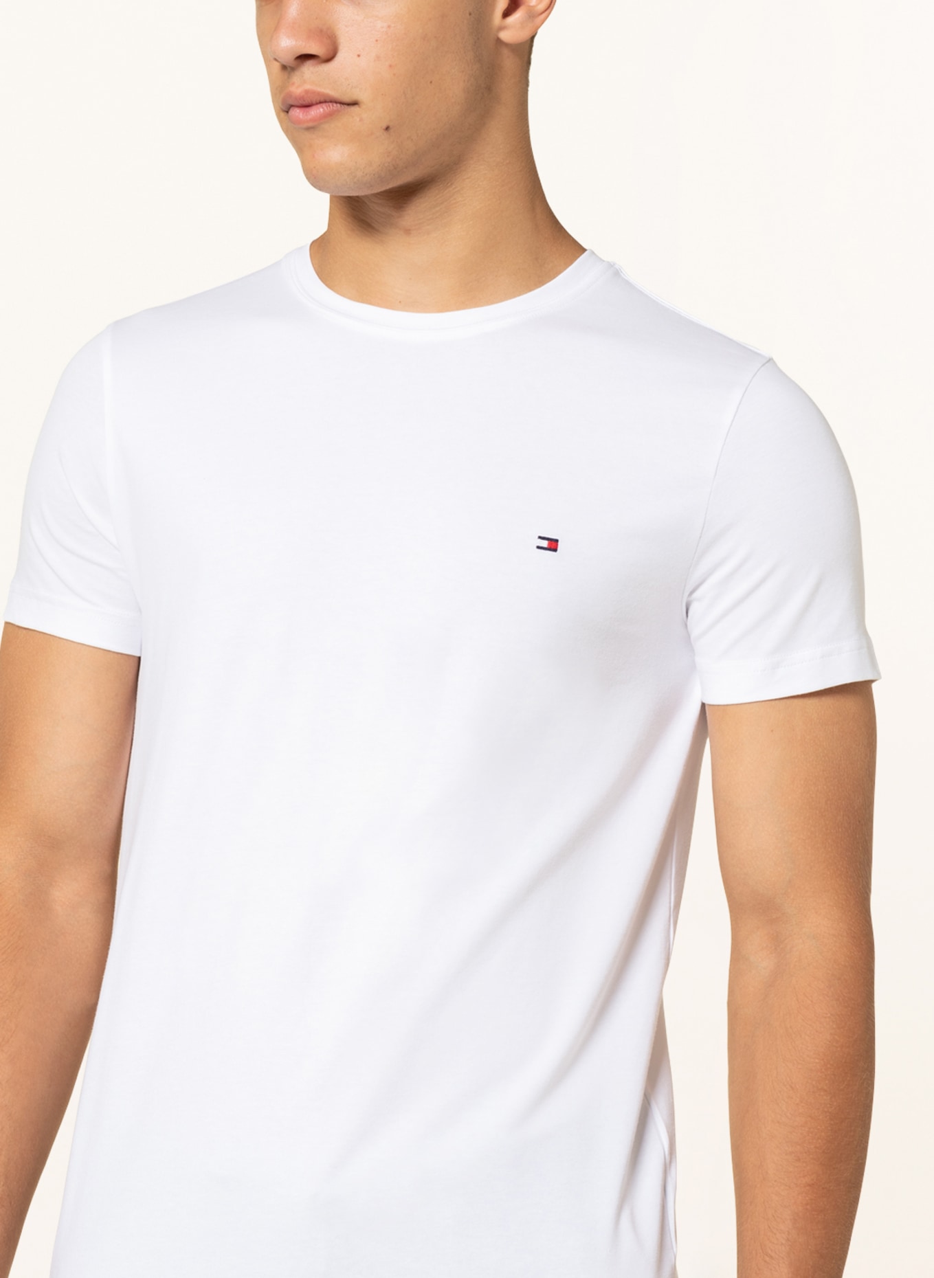 TOMMY HILFIGER T-shirt, Color: WHITE (Image 4)