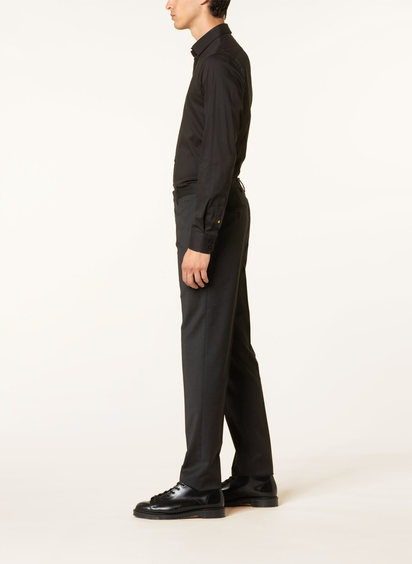 LARDINI Suit trousers slim fit, Color: 950 ANTHRA (Image 5)