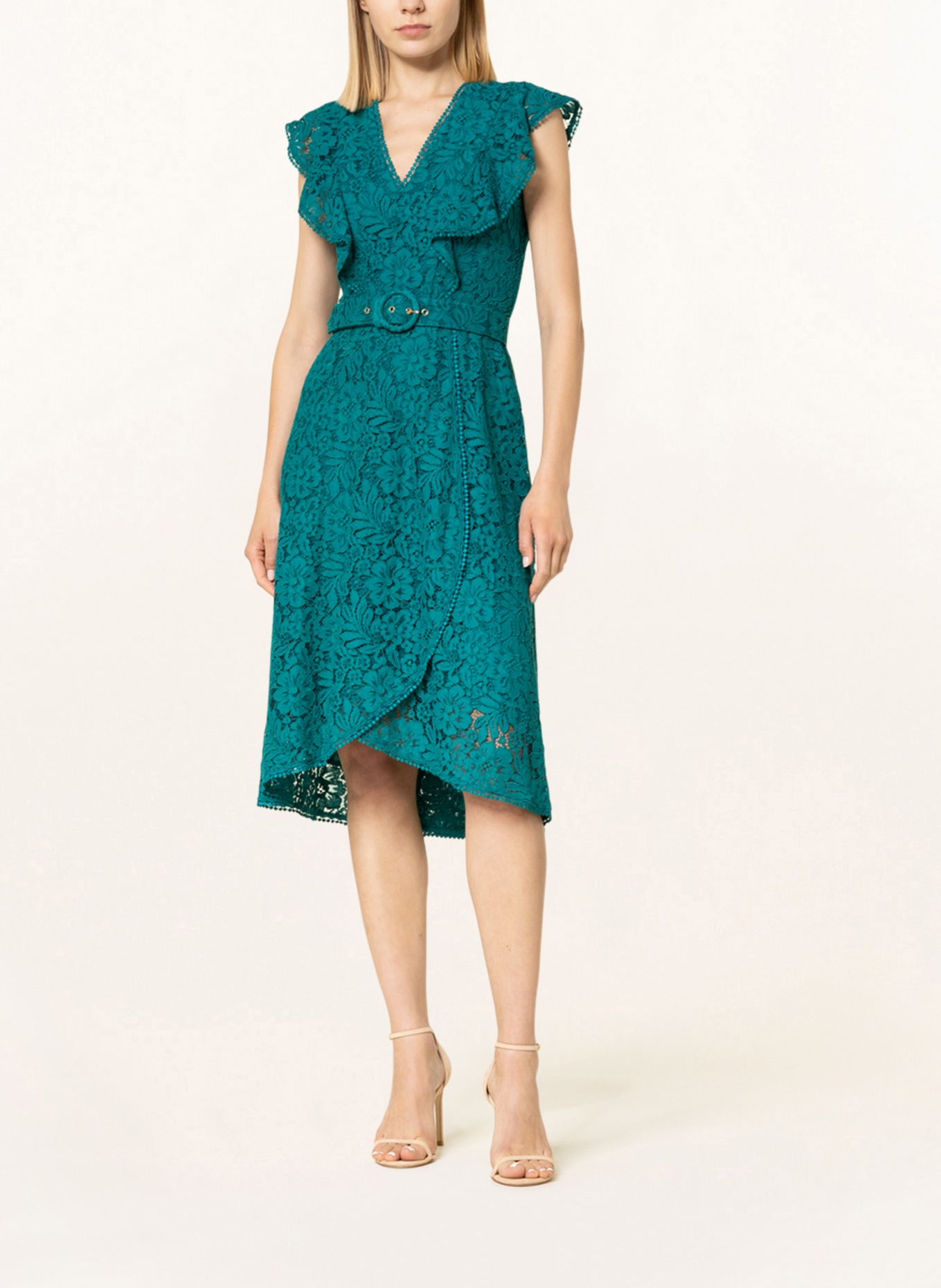 Phase Eight Lace dress PRIYA, Color: TEAL (Image 2)