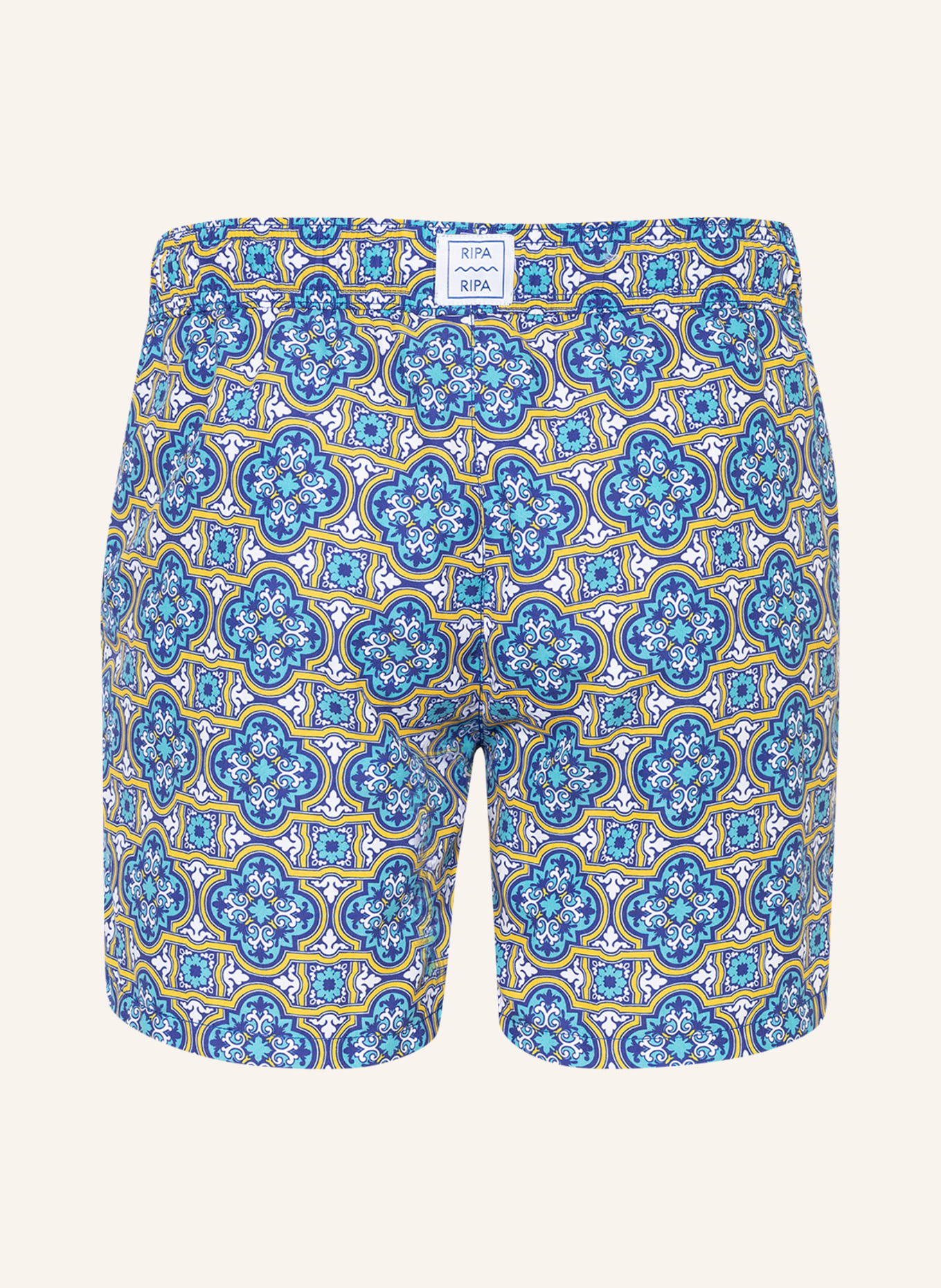 RIPA RIPA Swim shorts PANAREA , Color: YELLOW/ BLUE/ TURQUOISE (Image 2)
