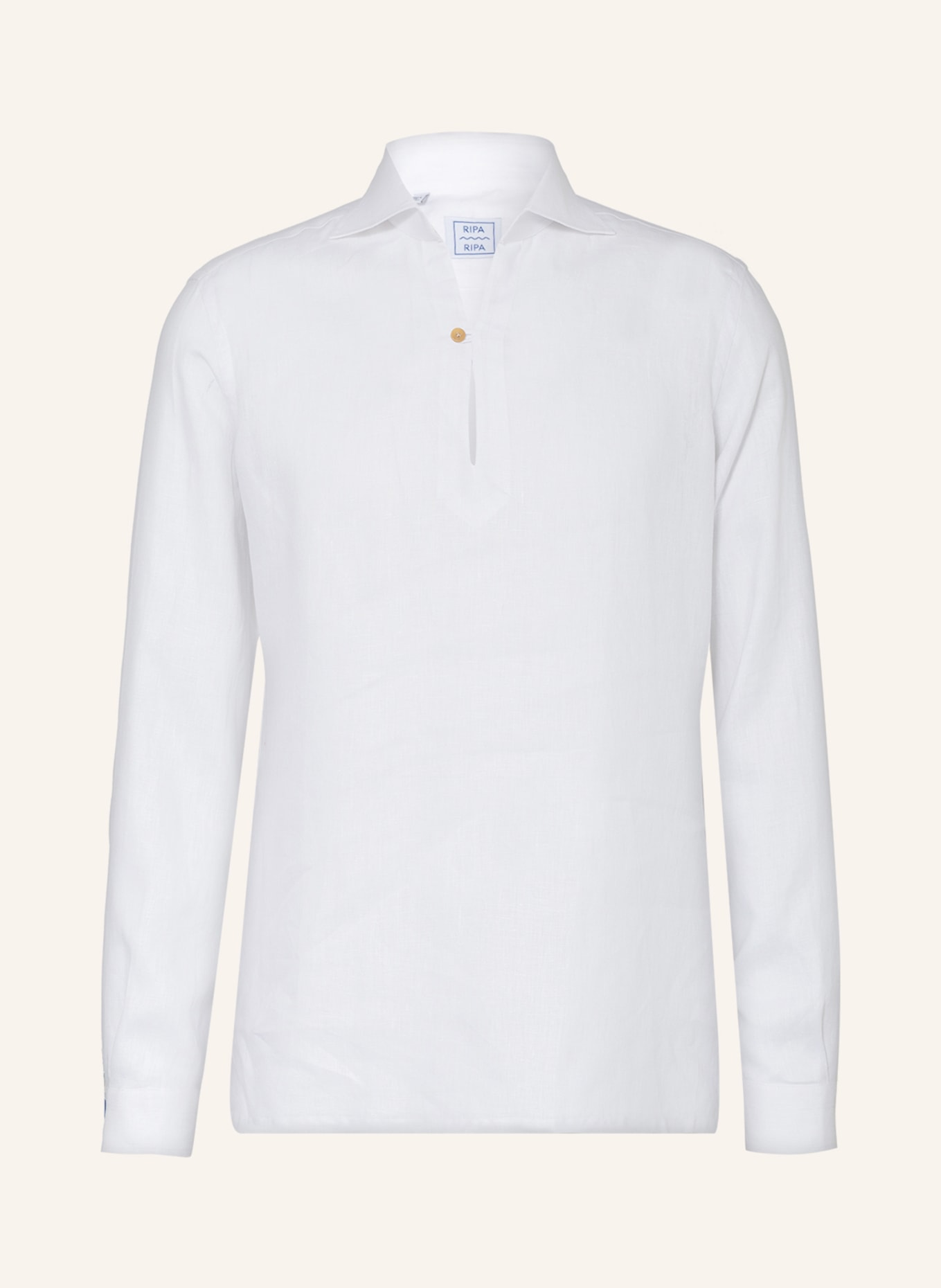 RIPA RIPA Linen shirt regular fit, Color: WHITE (Image 1)