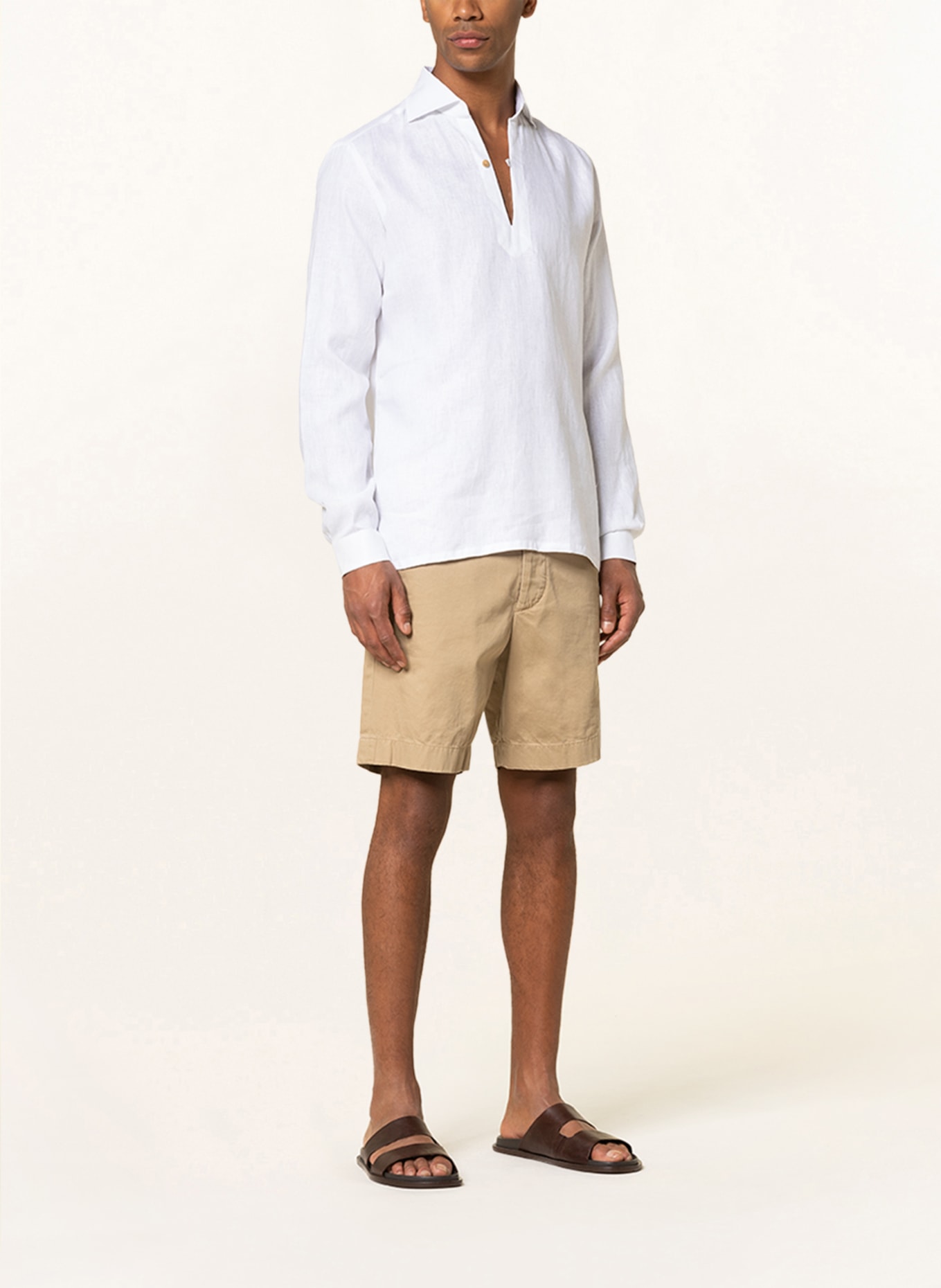 RIPA RIPA Linen shirt regular fit, Color: WHITE (Image 2)