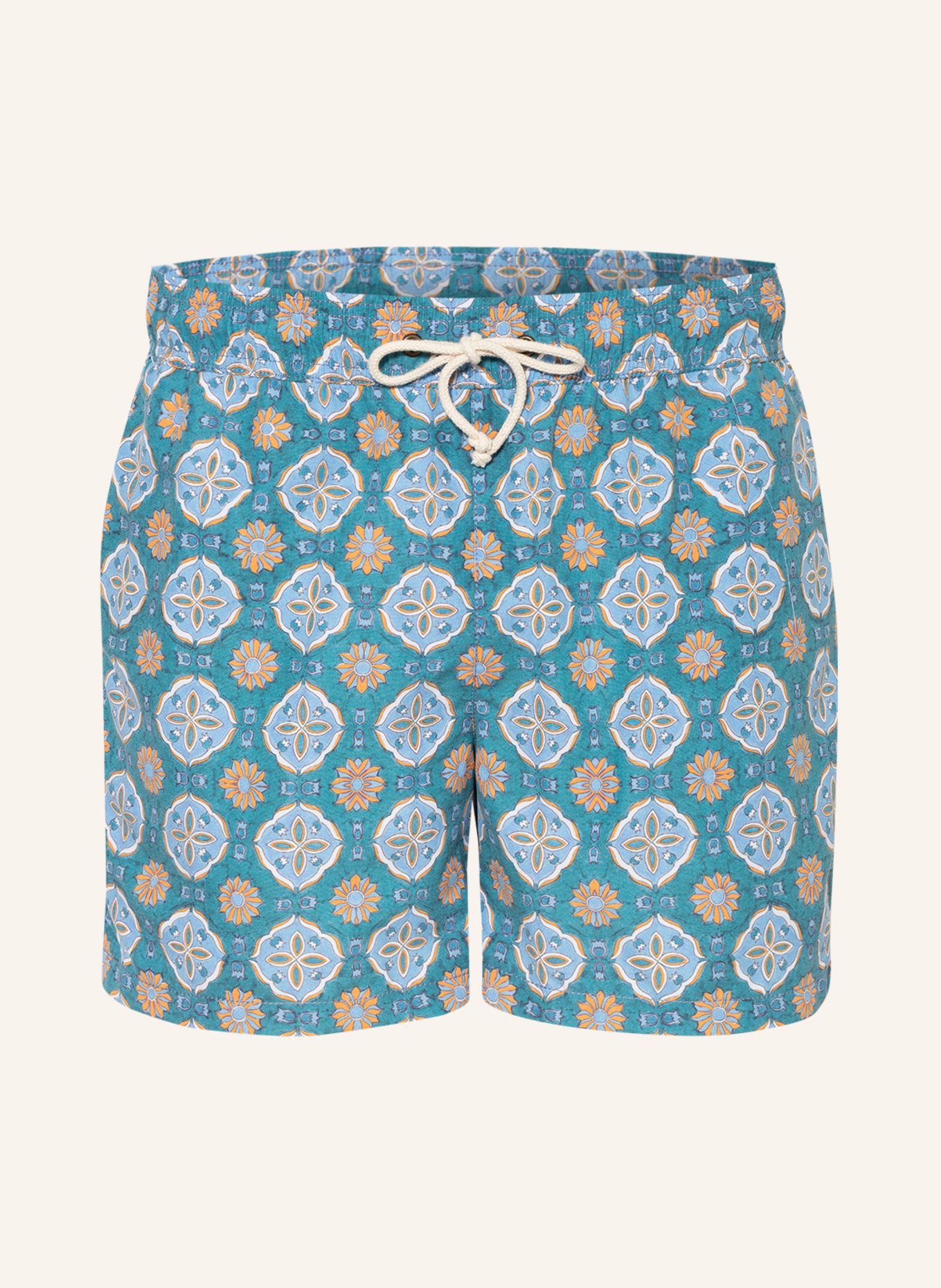 RIPA RIPA Swim shorts MAESTRALE, Color: GREEN/ LIGHT BLUE/ ORANGE (Image 1)