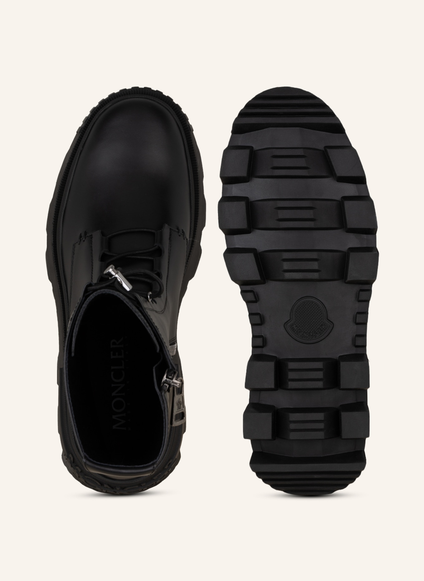 MONCLER Platform boots NORMANDY, Color: BLACK (Image 5)