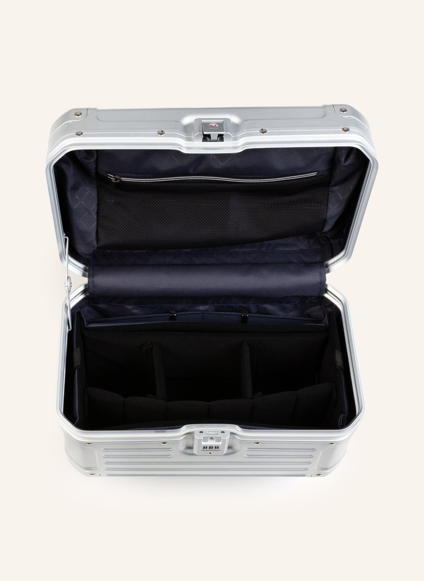 travelite Kosmetický kufřík NEXT, Barva: STŘÍBRNÁ (Obrázek 2)