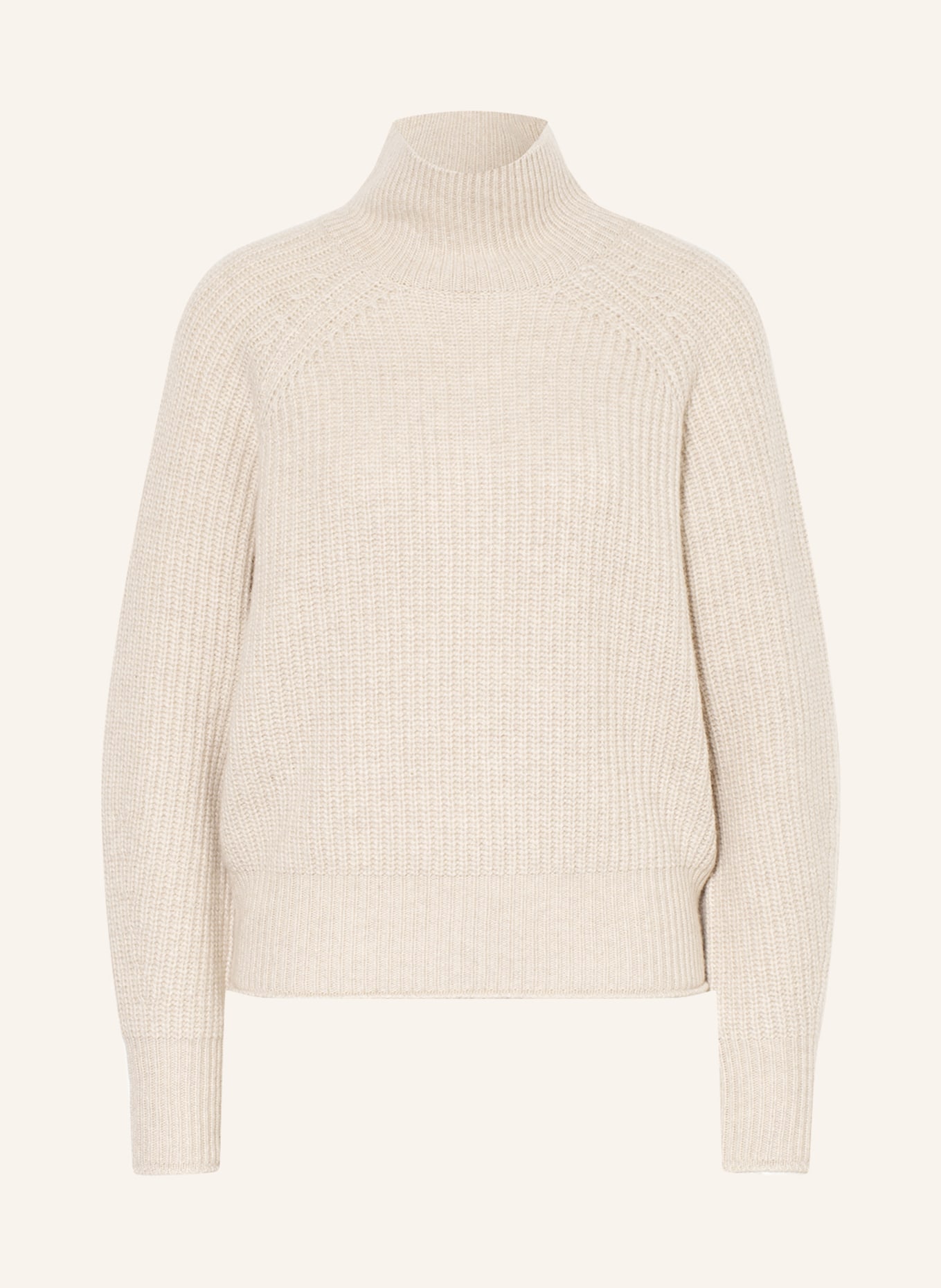 MRS & HUGS Turtleneck sweater, Color: BEIGE (Image 1)