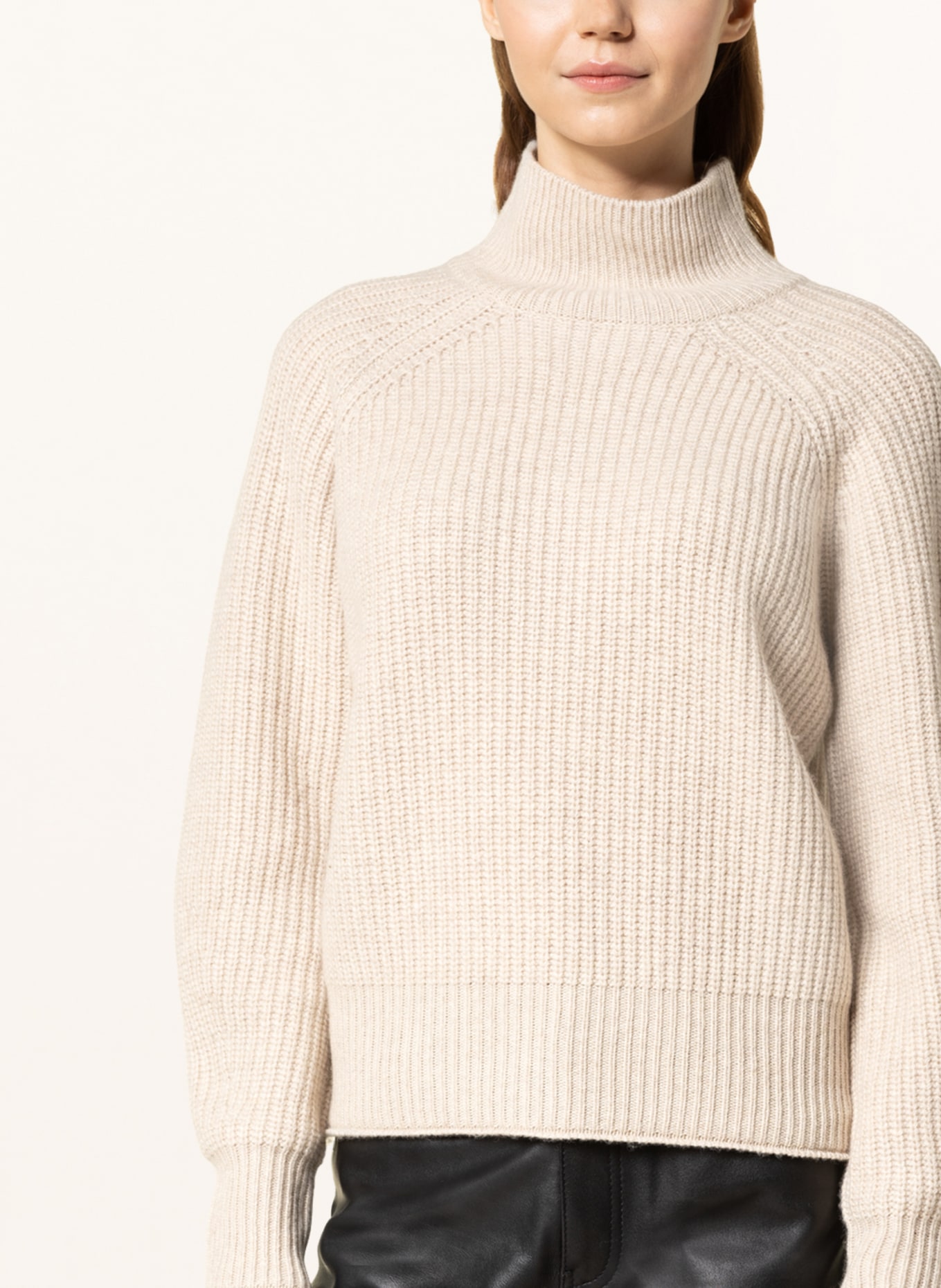 MRS & HUGS Turtleneck sweater, Color: BEIGE (Image 4)