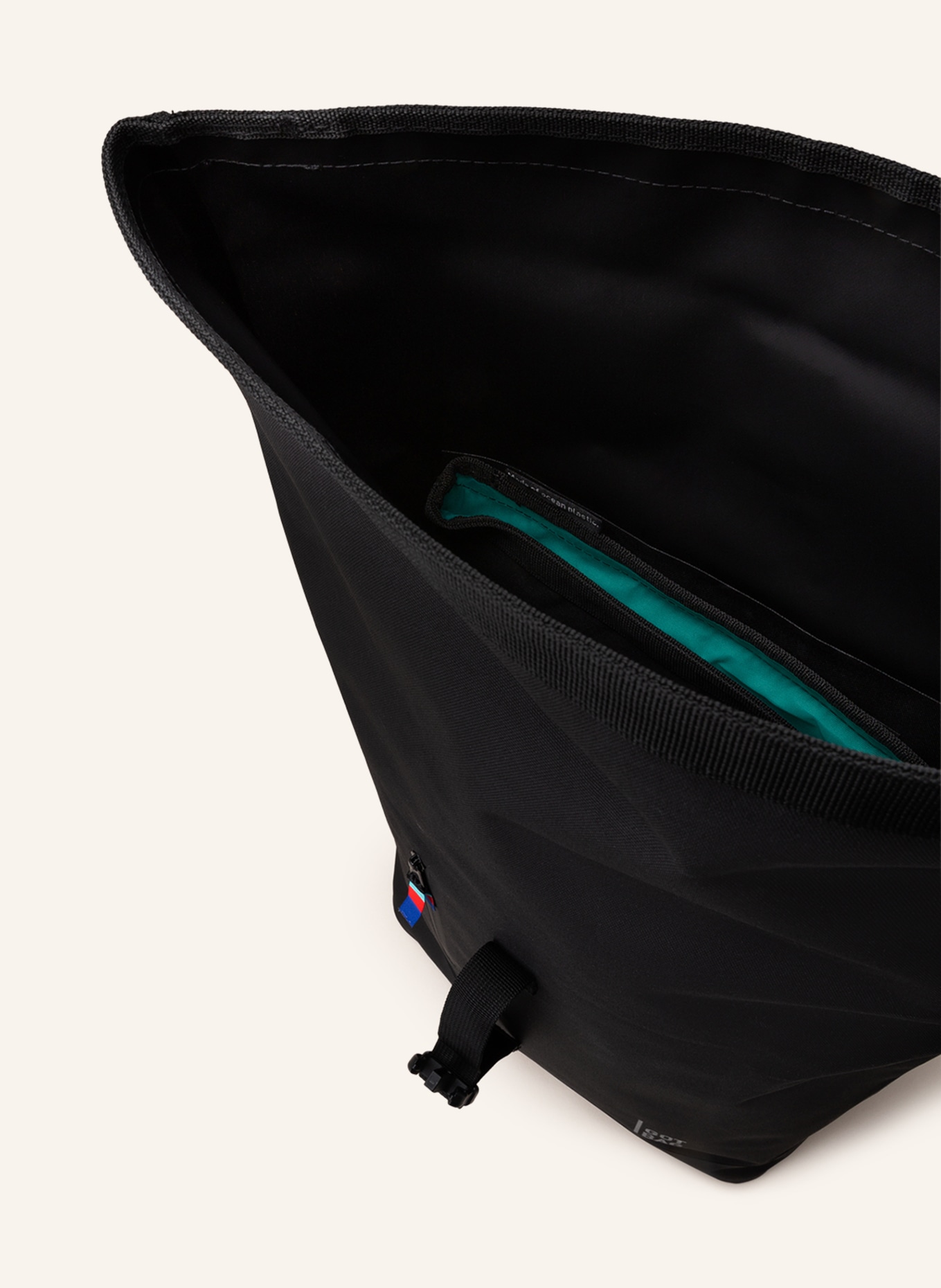 GOT BAG Plecak z kieszenią na laptop, Kolor: CZARNY (Obrazek 3)