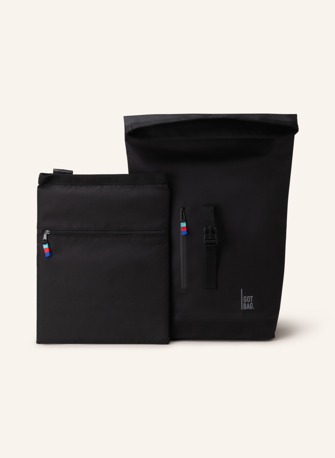 GOT BAG Rucksack mit Laptop-Fach, Farbe: SCHWARZ (Bild 4)