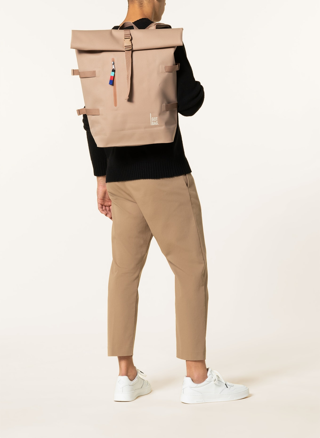 GOT BAG Backpack ROLLTOP, Color: BEIGE (Image 5)
