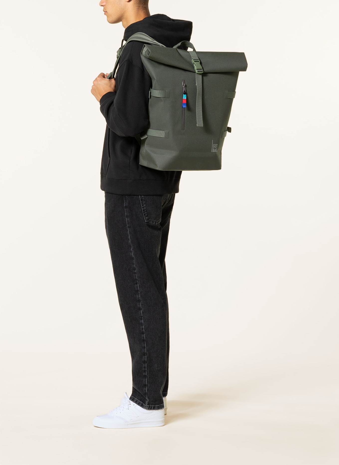 GOT BAG Backpack ROLLTOP, Color: OLIVE (Image 5)