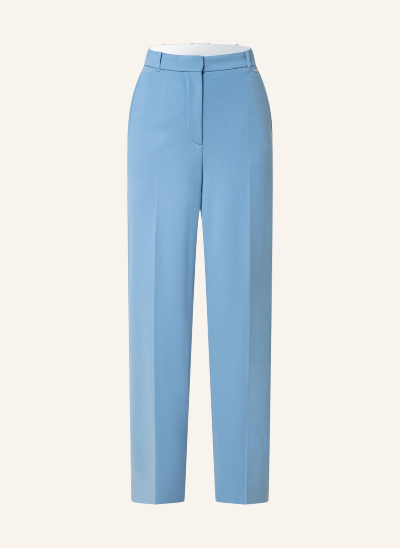 BOSS Wide leg trousers TISTANY , Color: BLUE (Image 1)