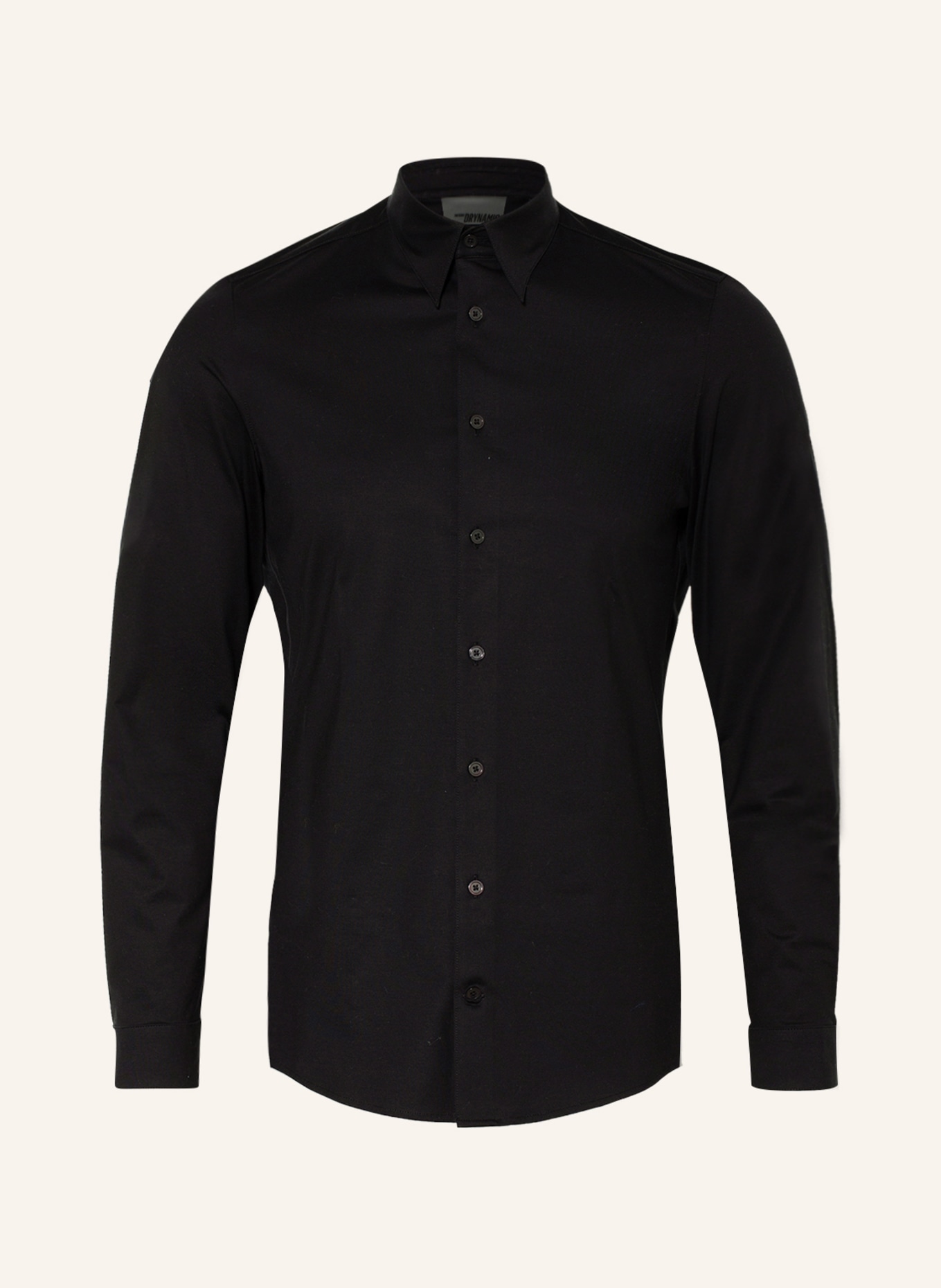 DRYKORN Jerseyhemd ZED Tight Fit , Farbe: SCHWARZ (Bild 1)