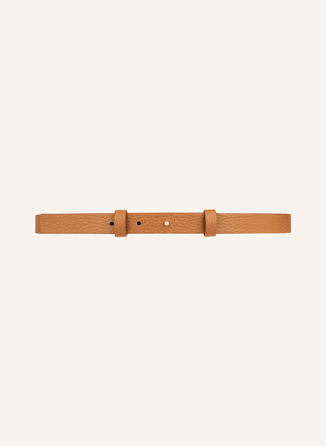 REISS Leather belt , Color: BROWN (Image 2)