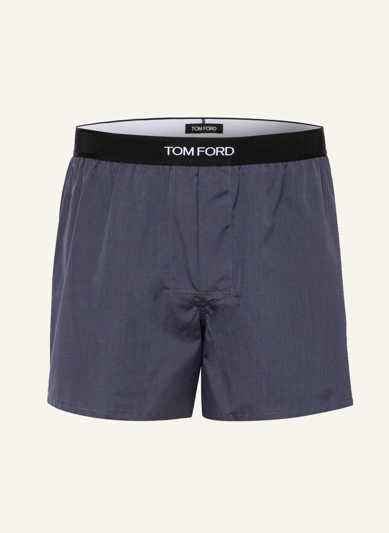 TOM FORD Woven boxer shorts , Color: DARK GRAY (Image 1)