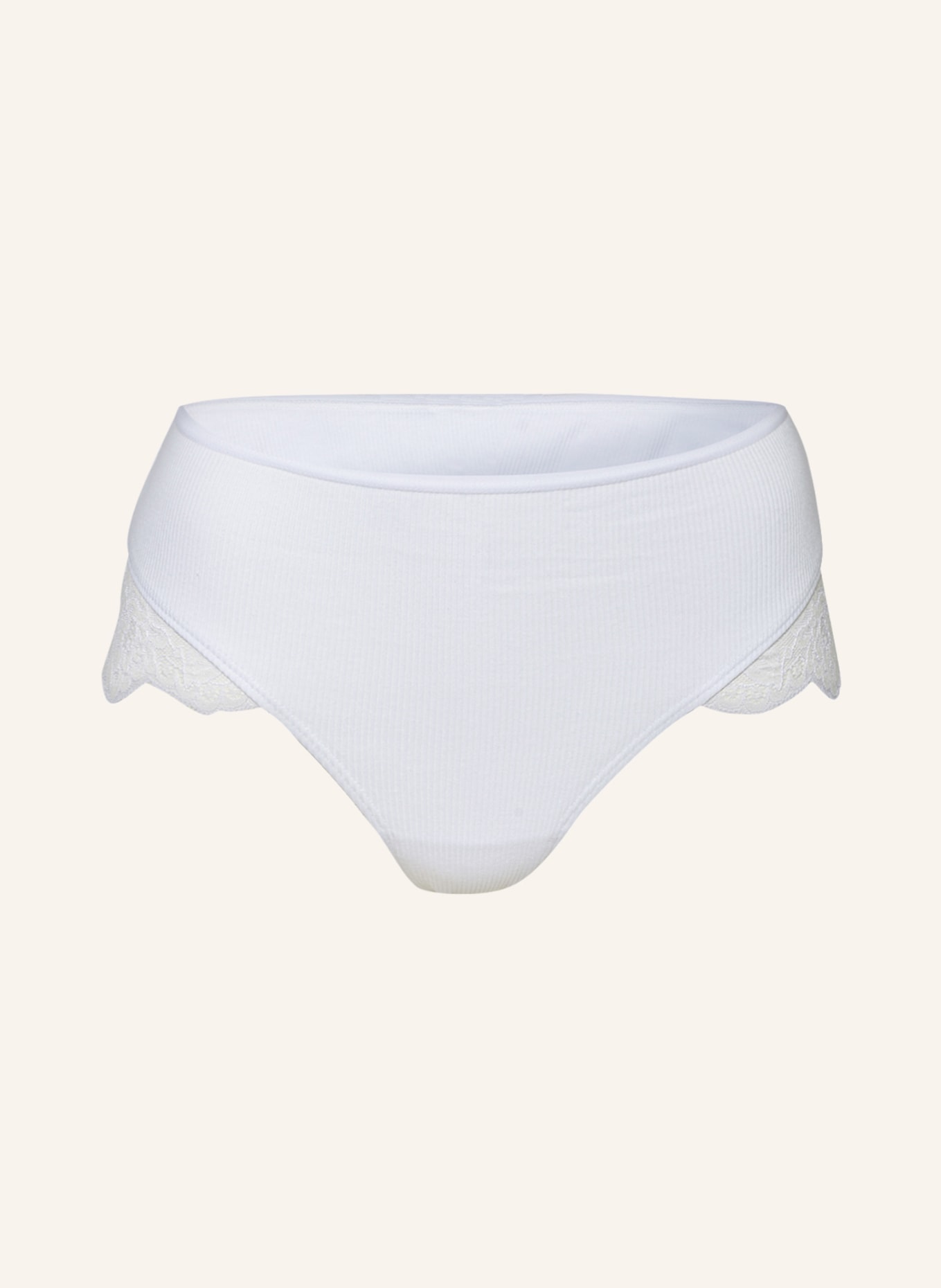 mey High-waisted brief series ORGANIC COTTON, Color: WHITE (Image 1)