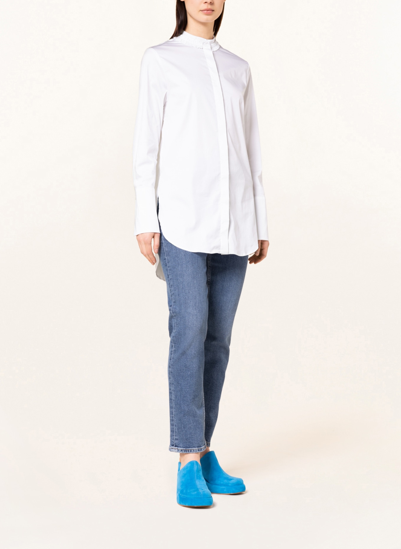 EVA MANN Shirt blouse , Color: WHITE (Image 2)