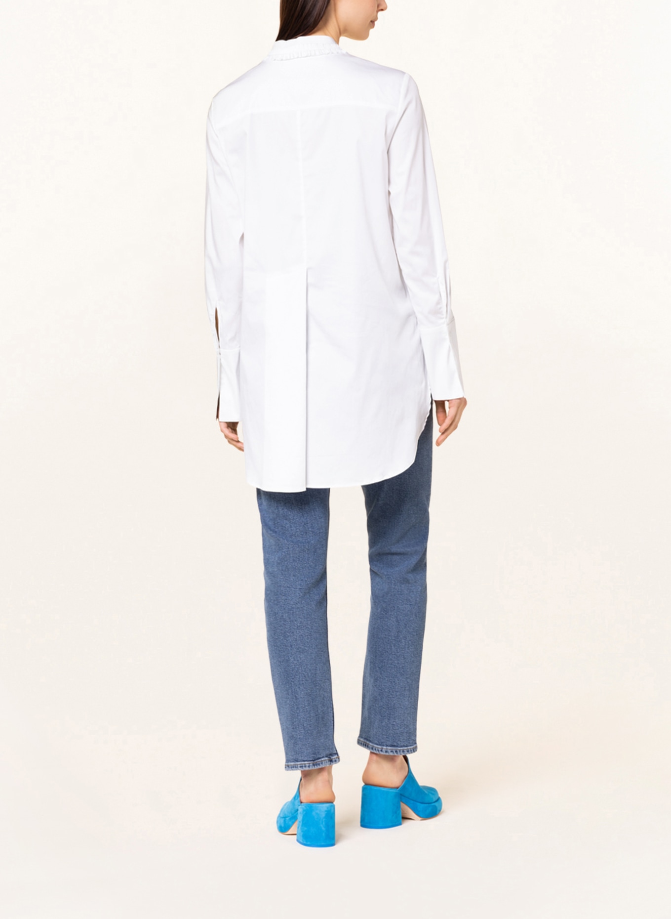 EVA MANN Shirt blouse , Color: WHITE (Image 3)