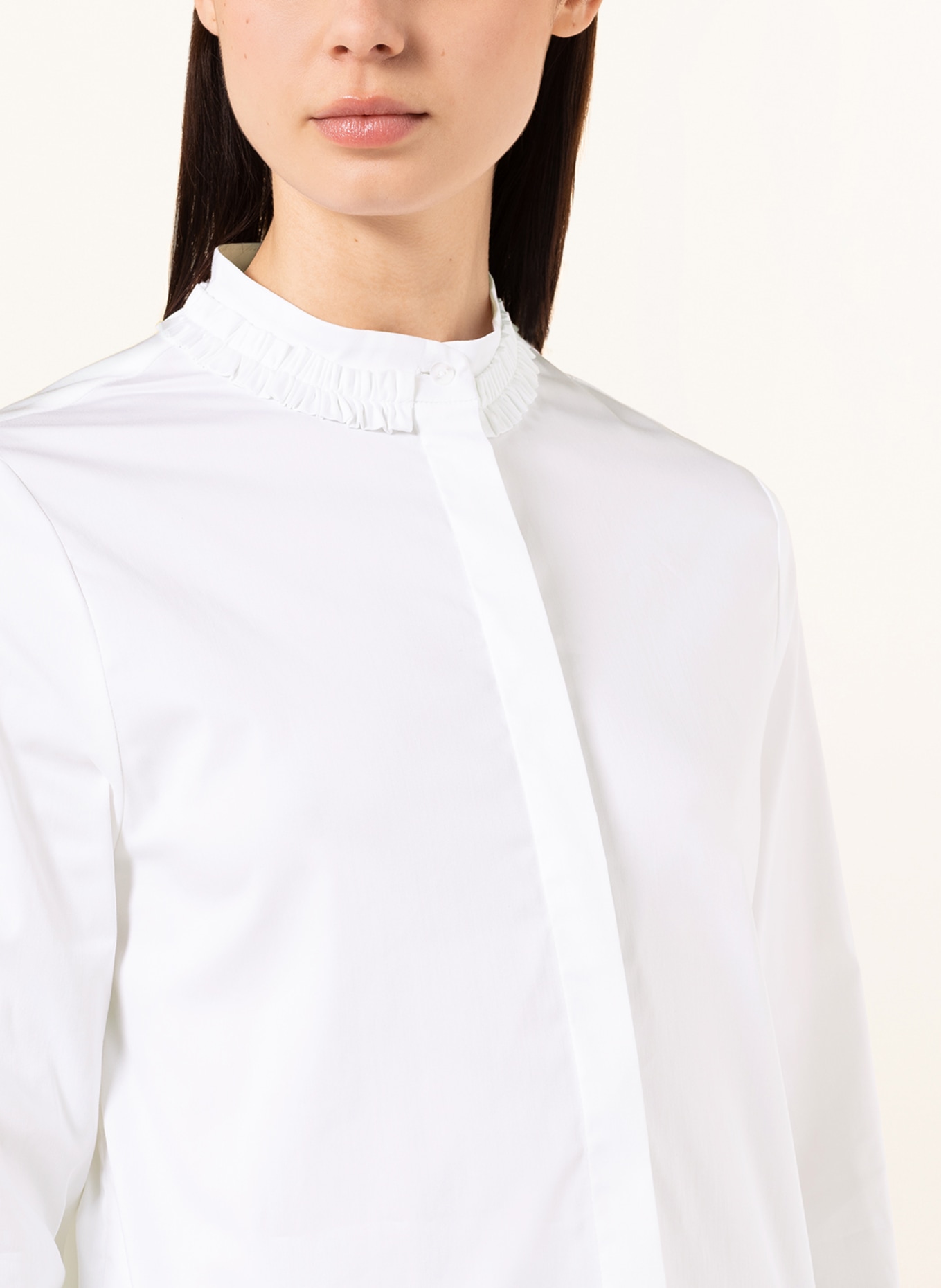 EVA MANN Shirt blouse , Color: WHITE (Image 4)