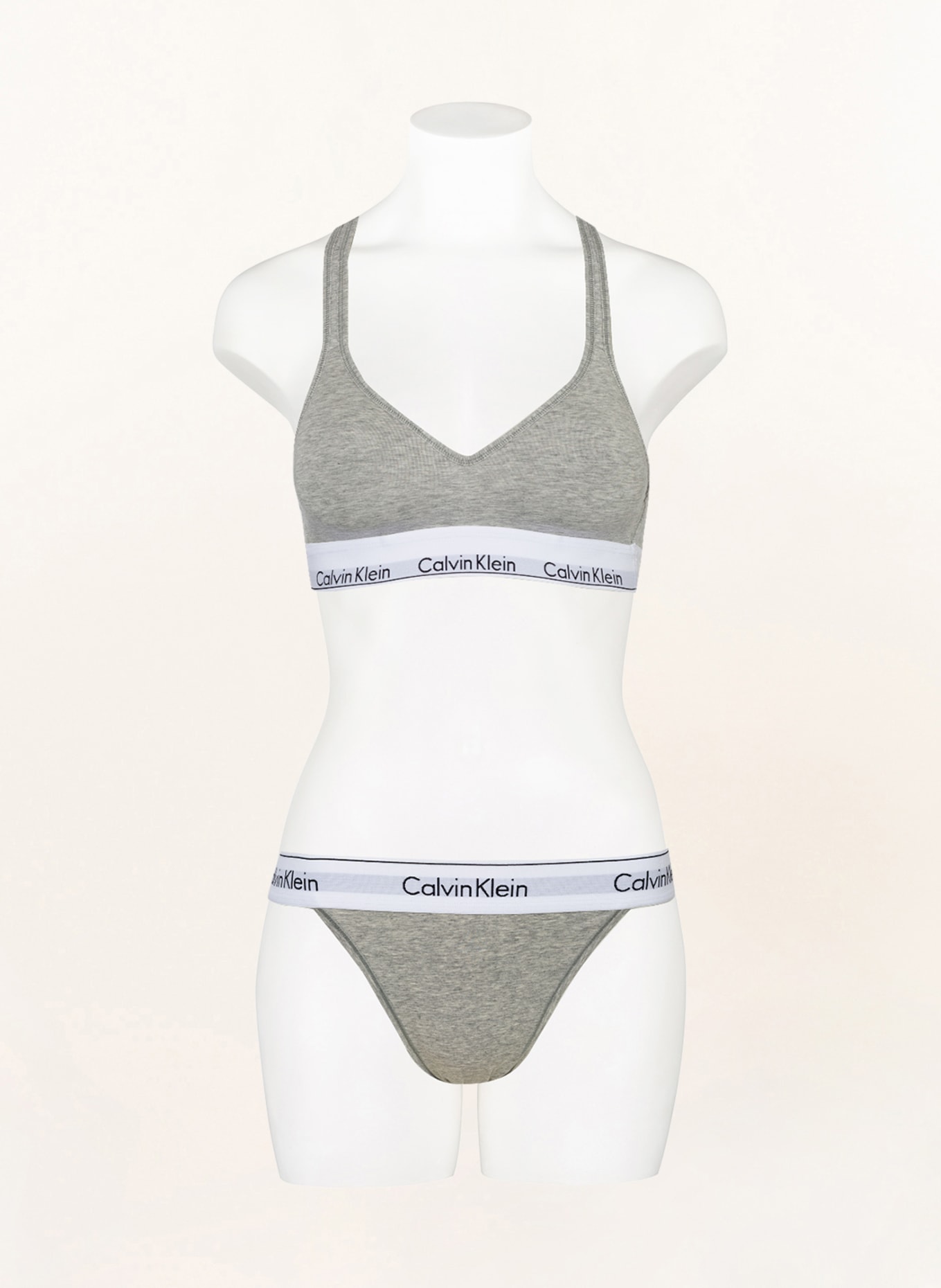 Calvin Klein Kalhotky MODERN COTTON: ŠEDÁ