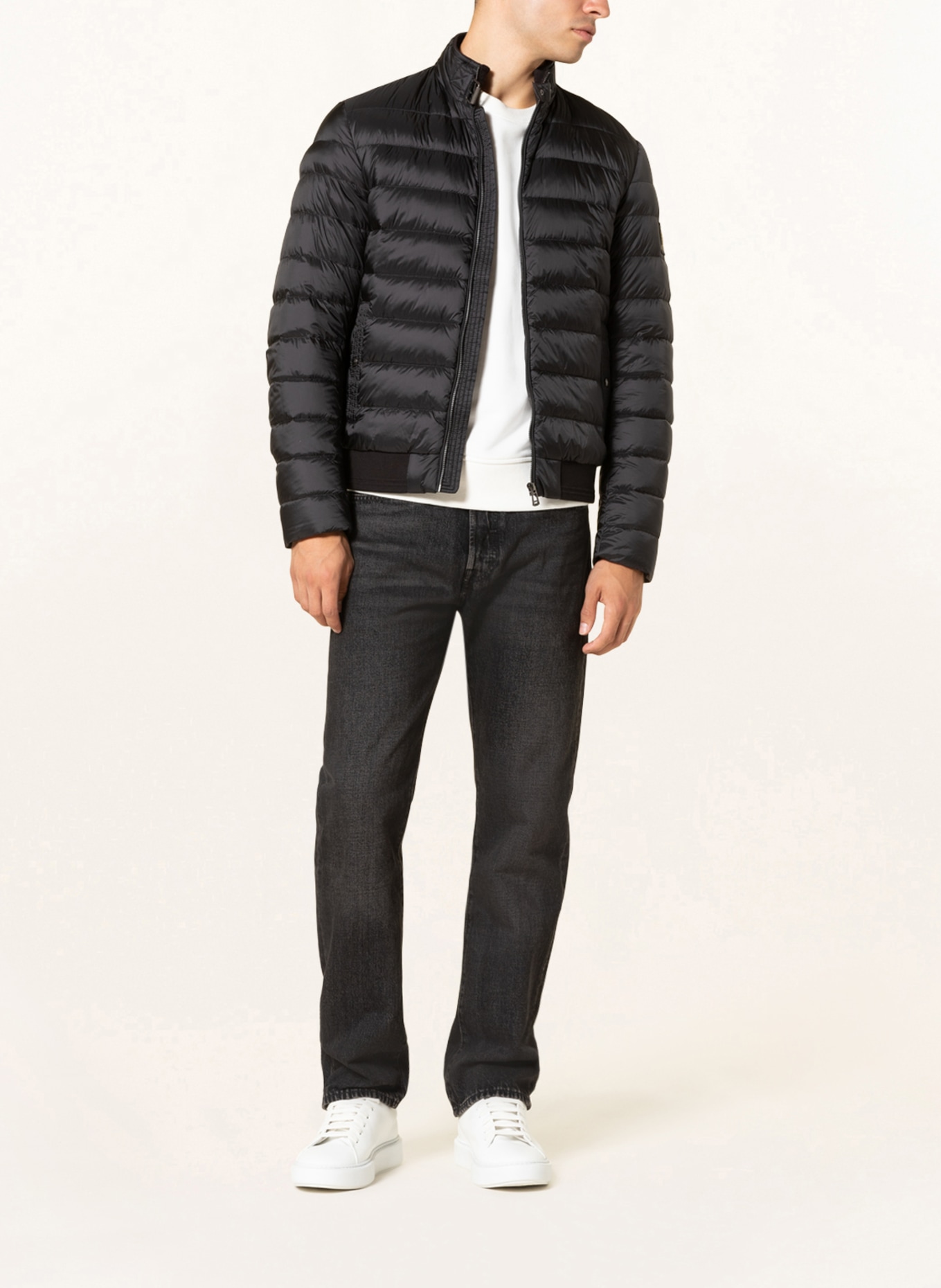 BELSTAFF Lightweight down jacket CIRCUIT, Color: BLACK (Image 2)