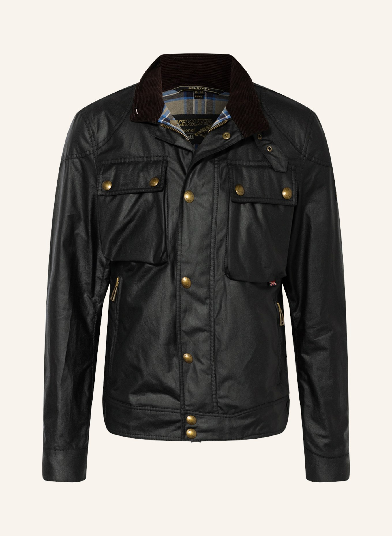BELSTAFF Jacket RACEMASTER, Color: BLACK (Image 1)