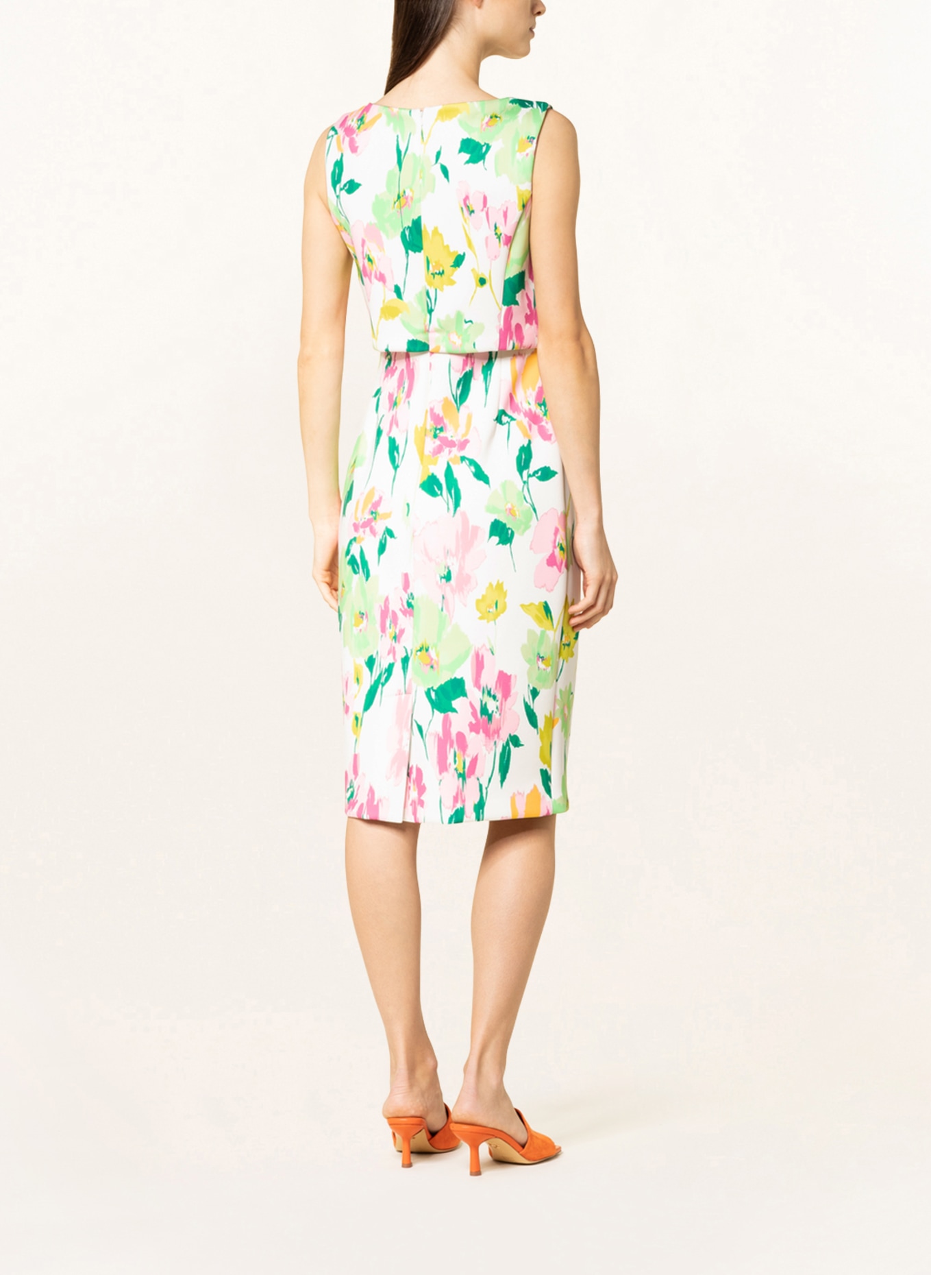 Phase Eight Dress EFFIE, Color: YELLOW/ GREEN/ WHITE (Image 3)