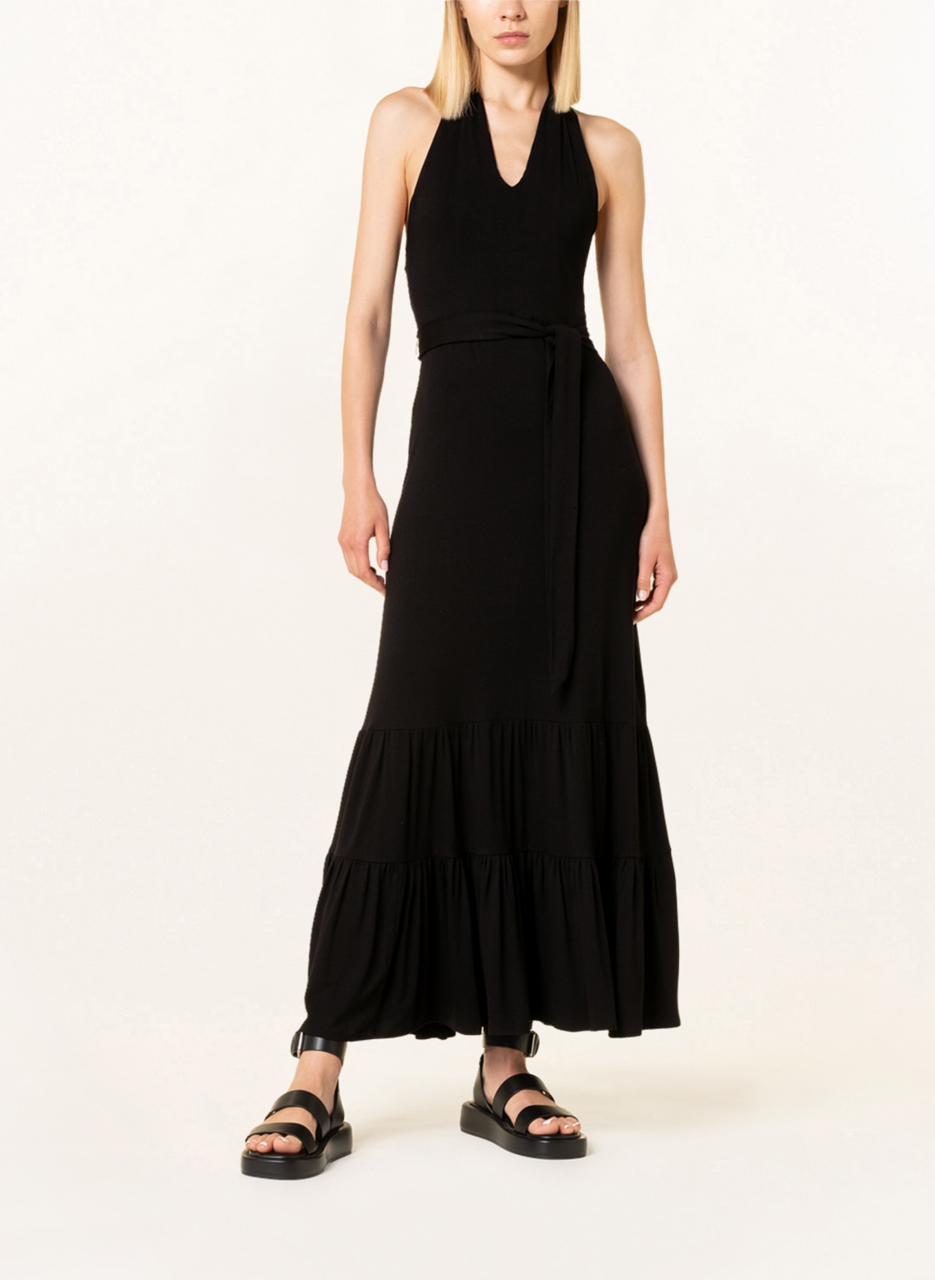 Phase Eight Jersey dress VALERIA , Color: BLACK (Image 2)