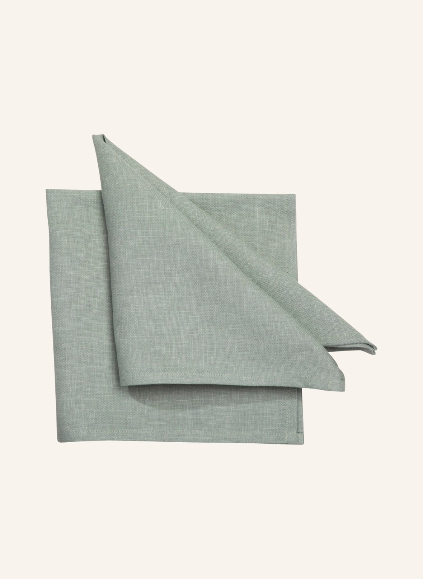 pichler Set of 2 Cloth Napkins, Color: LIGHT GREEN (Image 1)