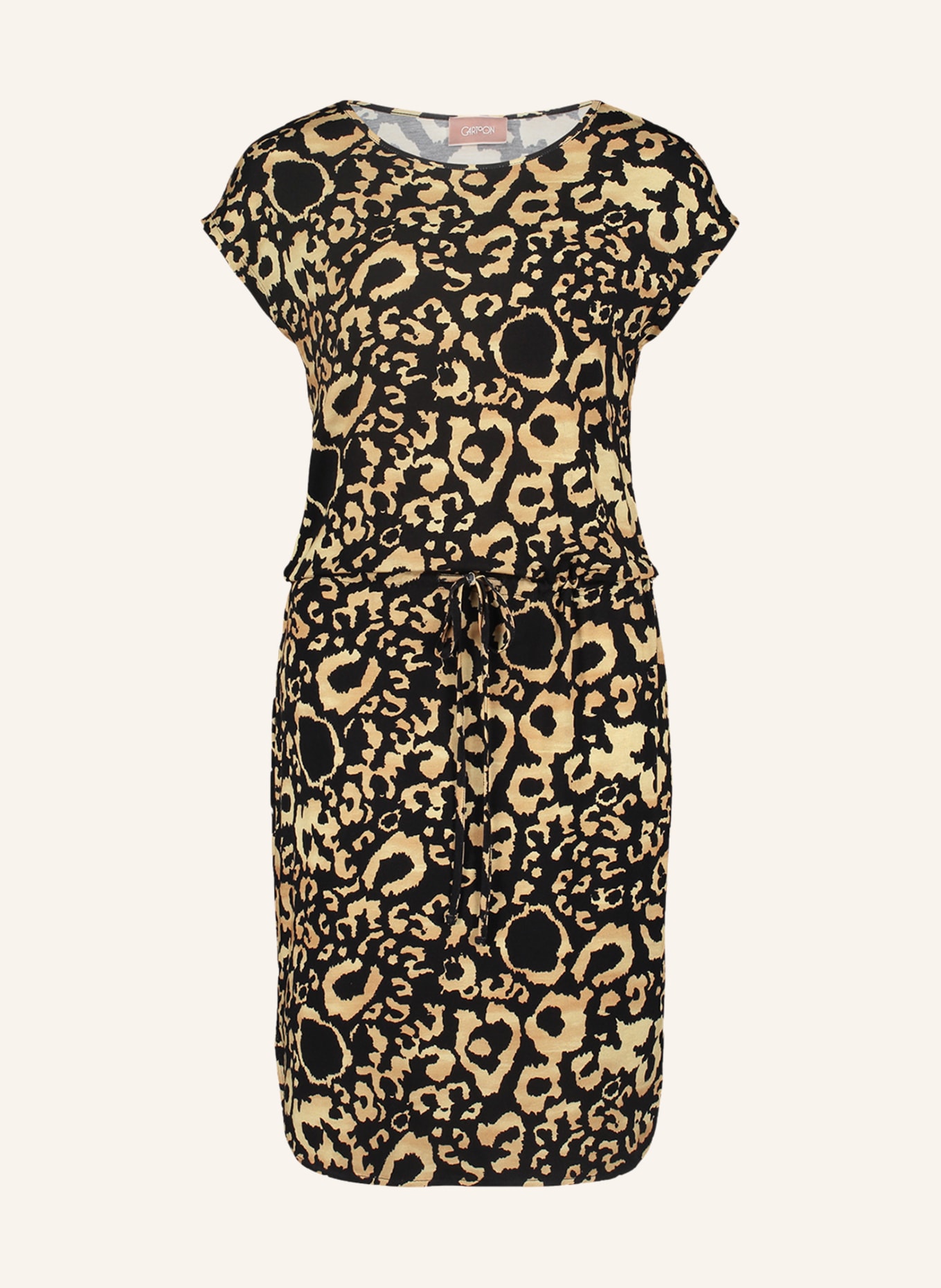 CARTOON Dress, Color: BROWN/ BLACK (Image 1)