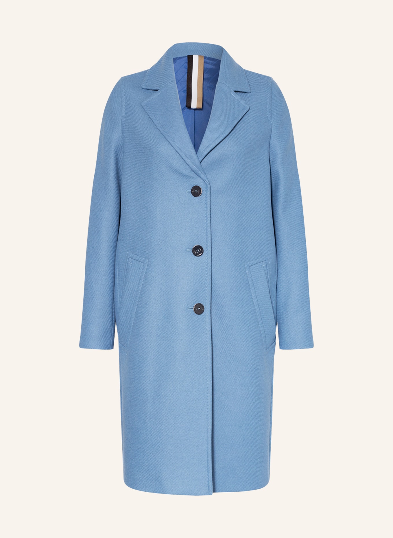BOSS Wool coat COLUISE, Color: BLUE (Image 1)