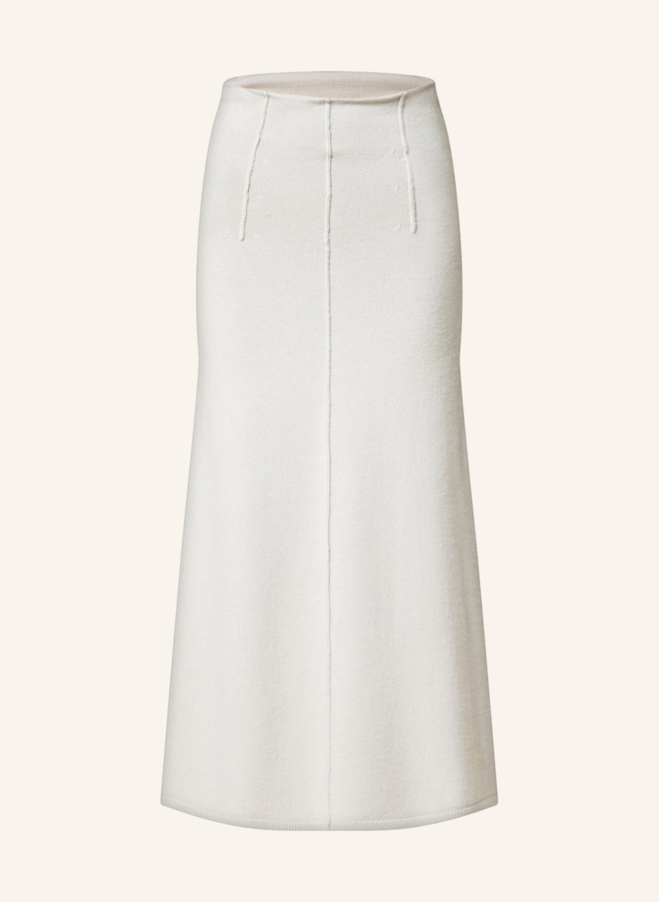 DOROTHEE SCHUMACHER Knit skirt with cashmere , Color: LIGHT GRAY (Image 1)