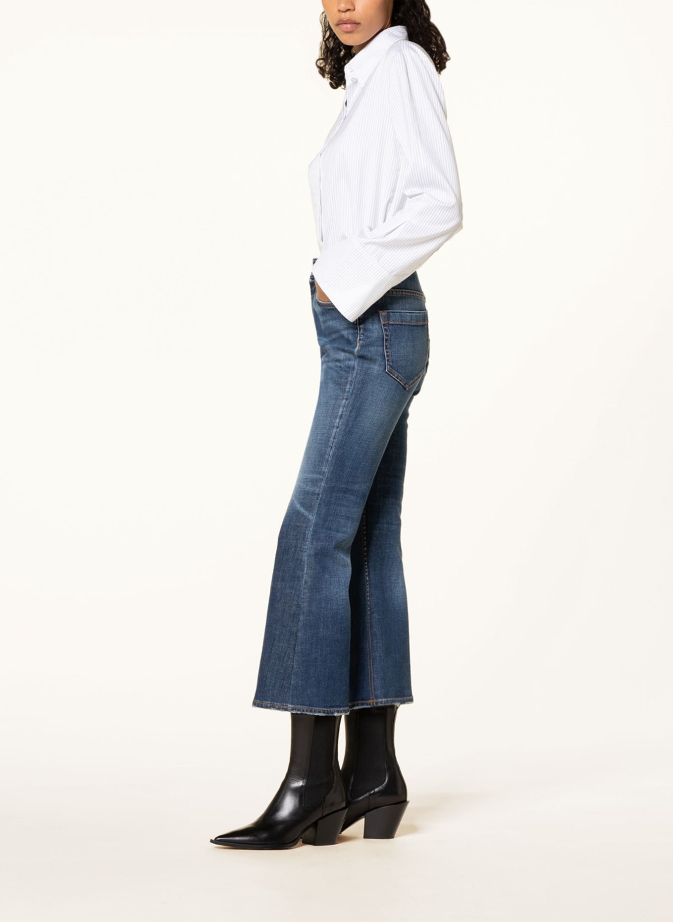 DOROTHEE SCHUMACHER Flared jeans , Color: 856 blue denim (Image 4)